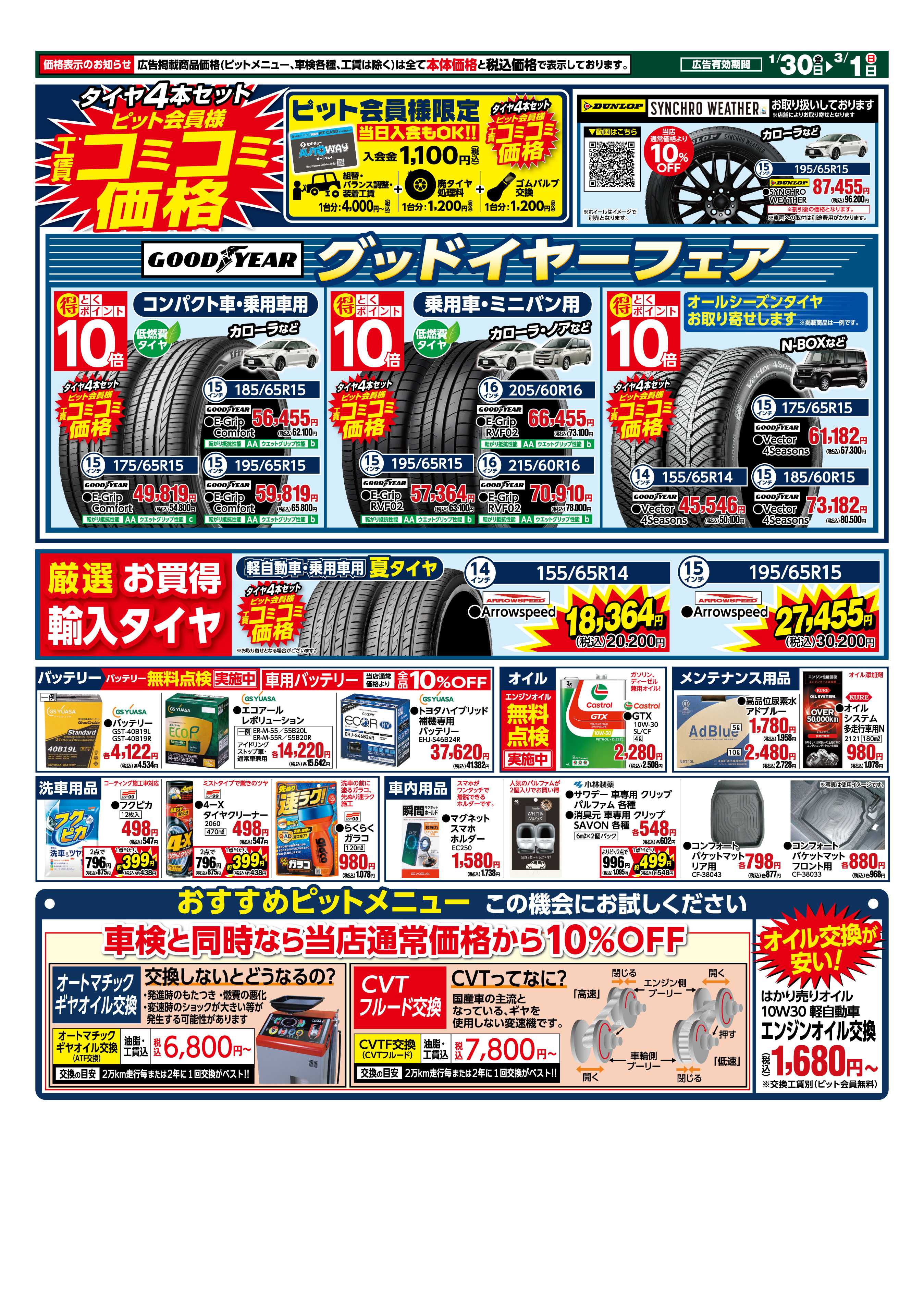 セキチュー 車検　最大9000ポイントプレゼント