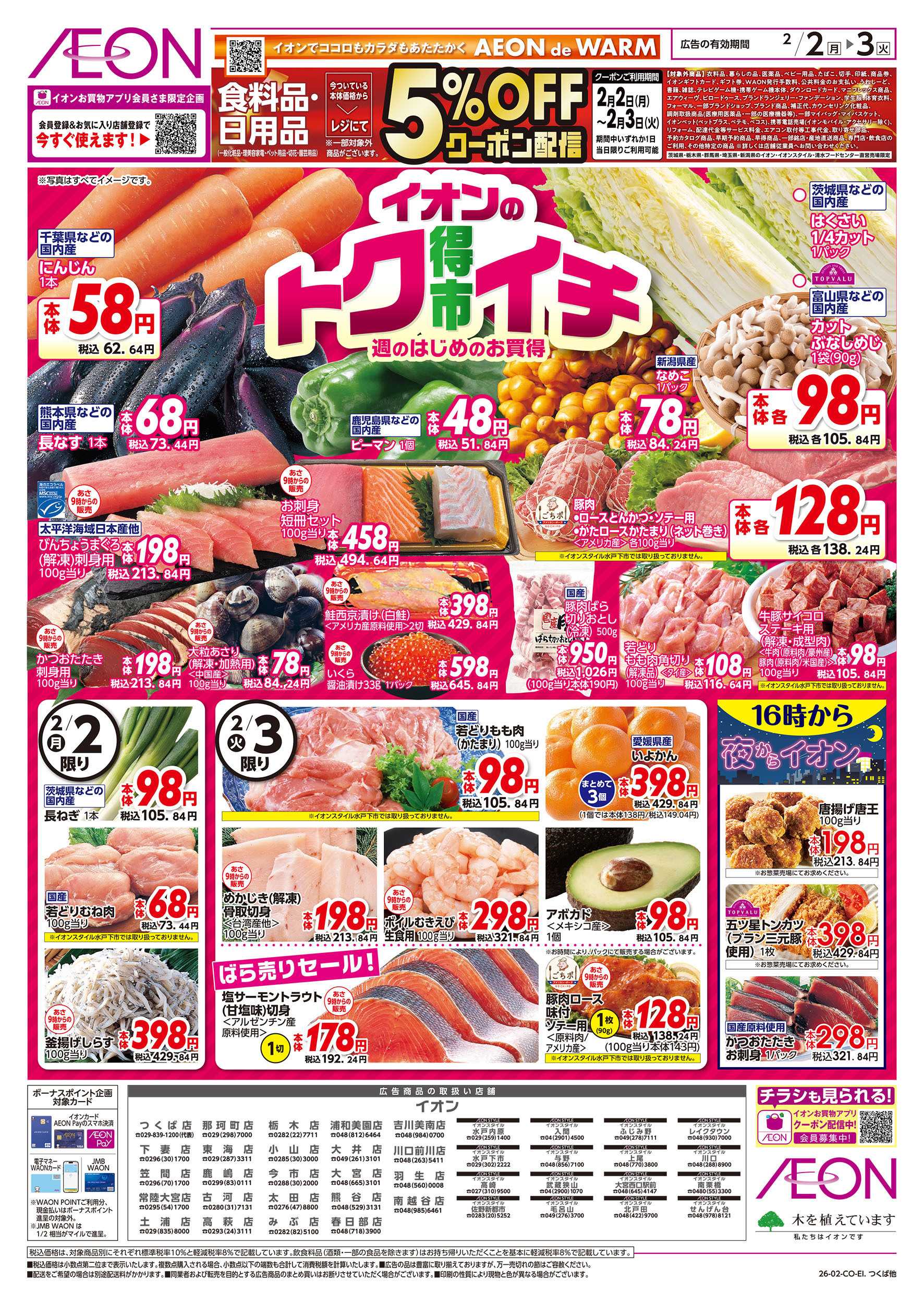 イオン 2/2号　イオンのトクイチ：表面