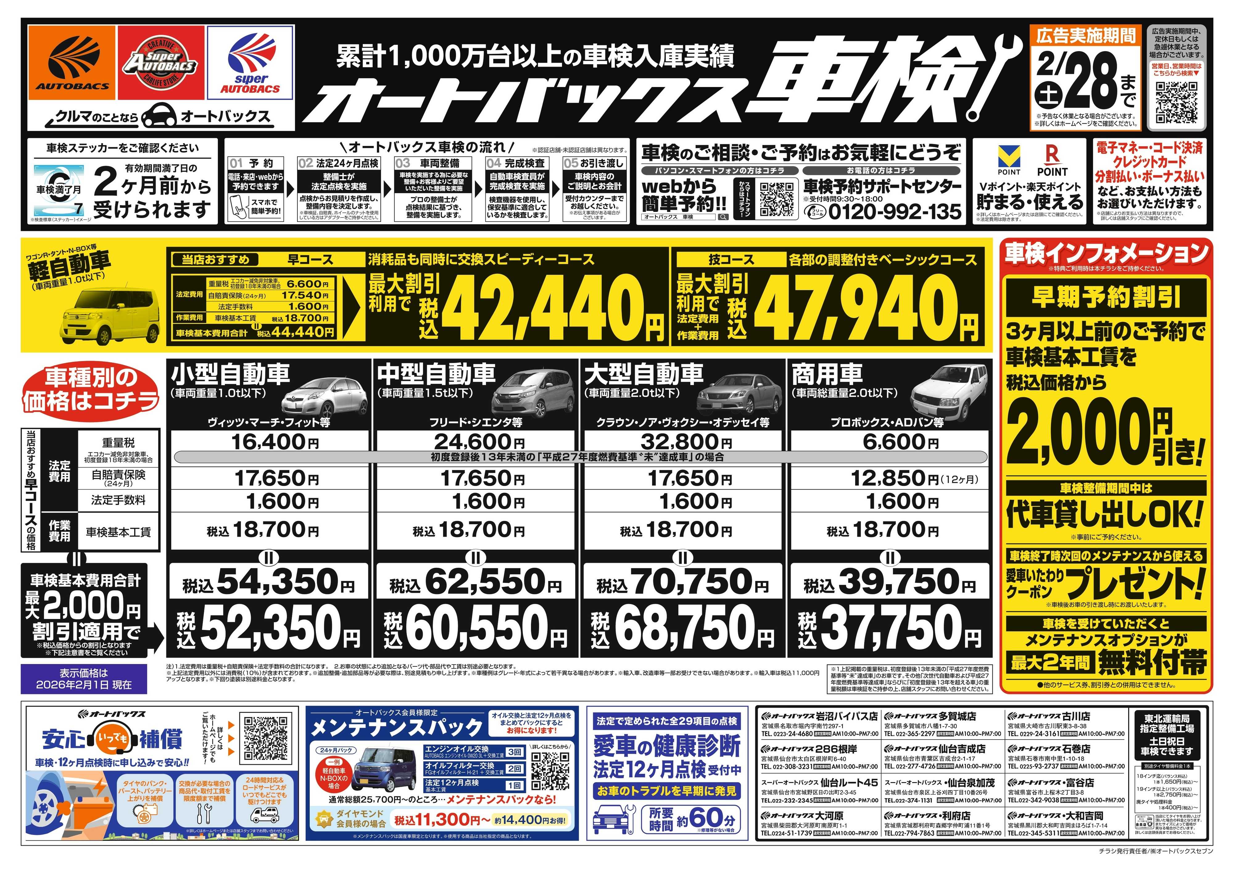 オートバックス 車検も安心！オートバックス車検