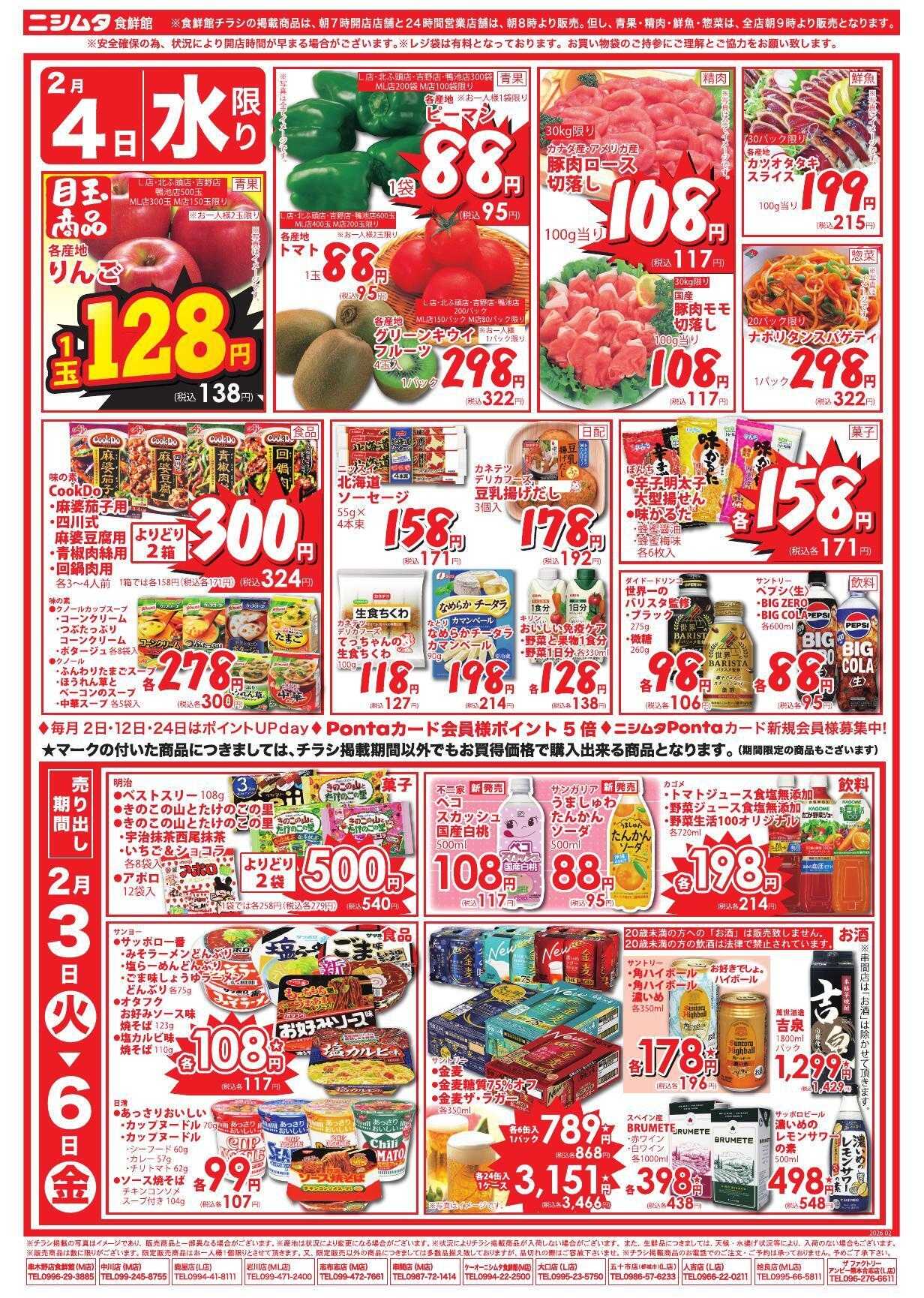 スーパーセンターニシムタ 火曜げんき市