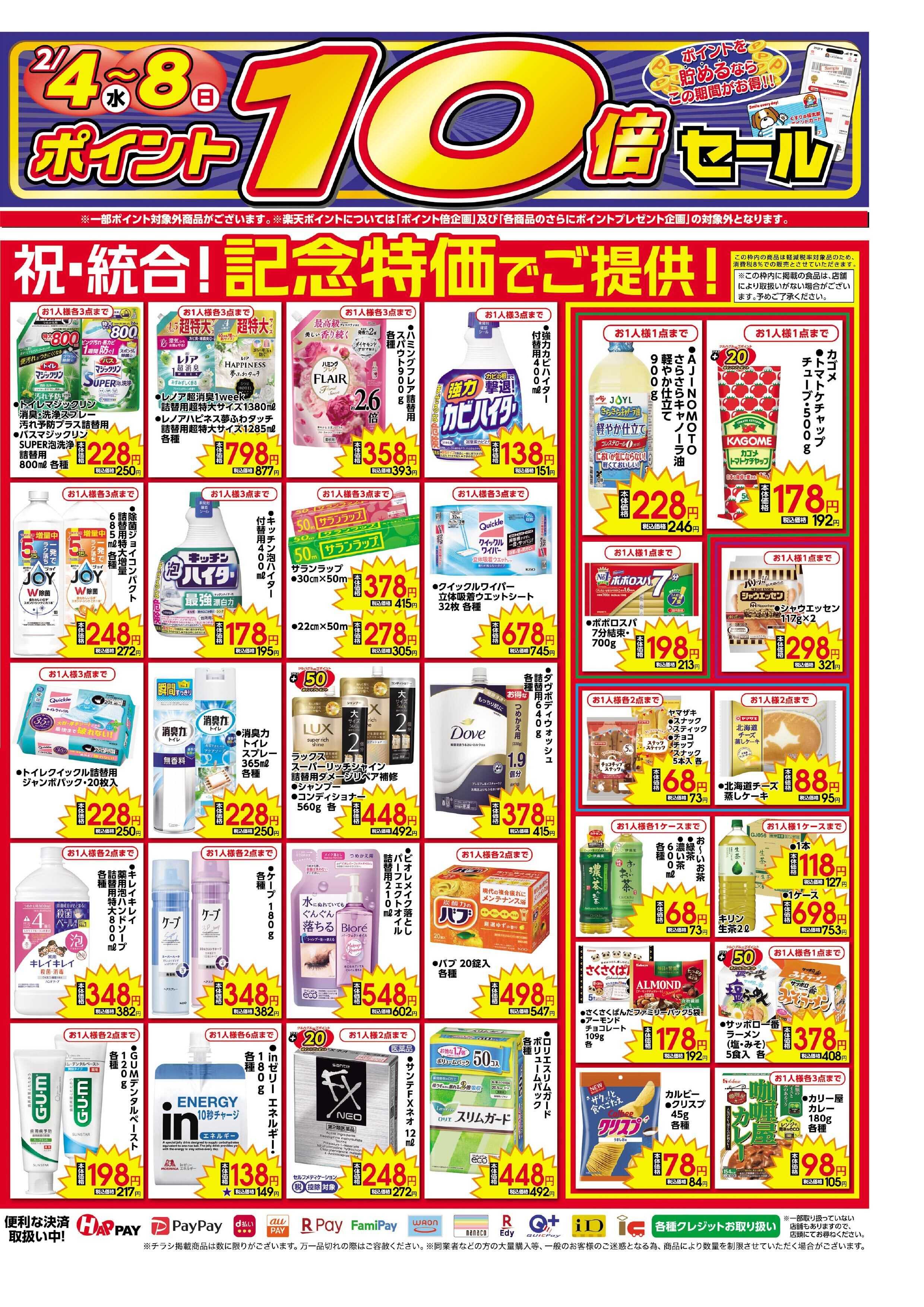 くすりの福太郎 日本最大ドラッグストアチェーン誕生記念