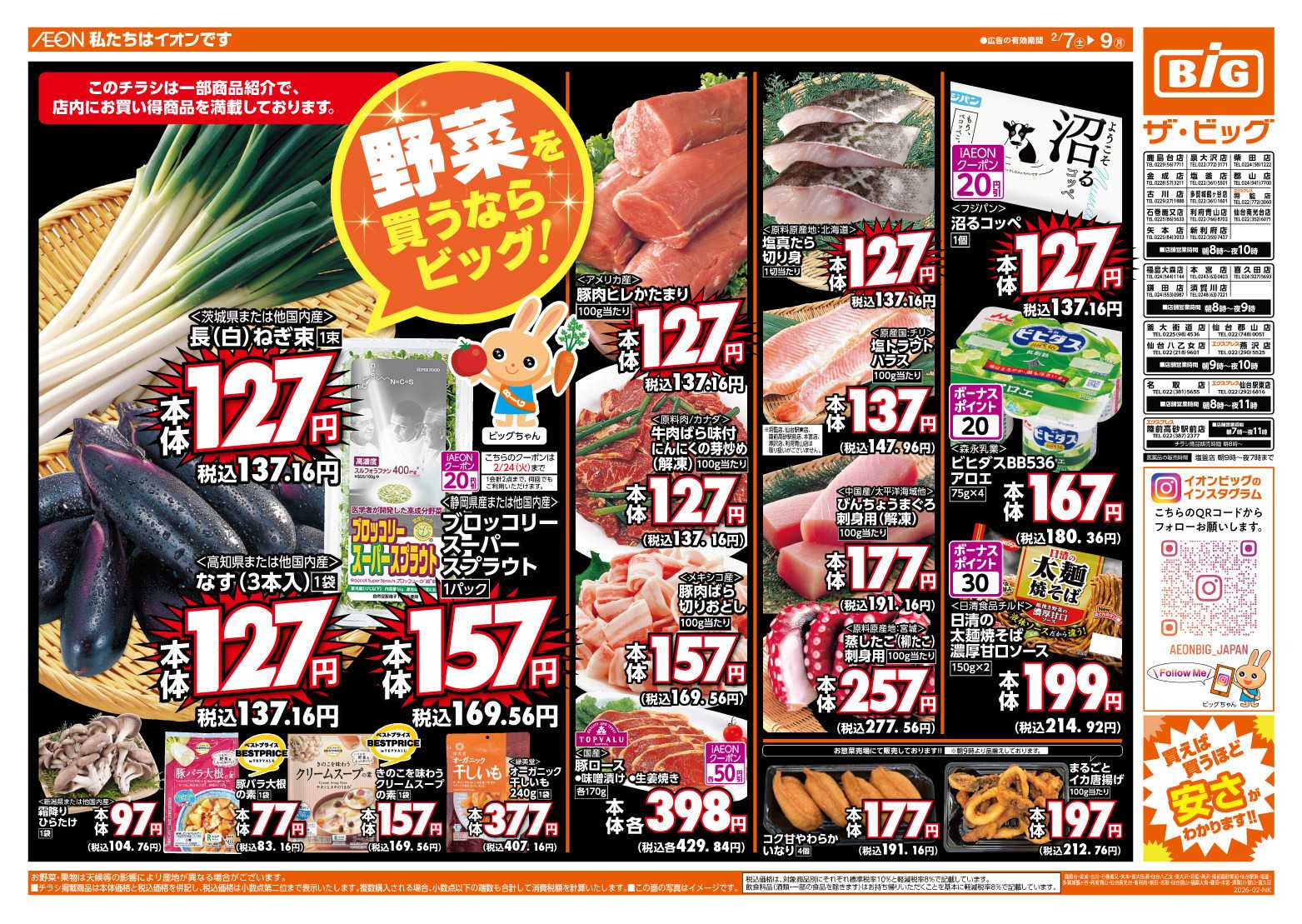 ザ・ビッグ 週末のお買い物はザ・ビッグで！