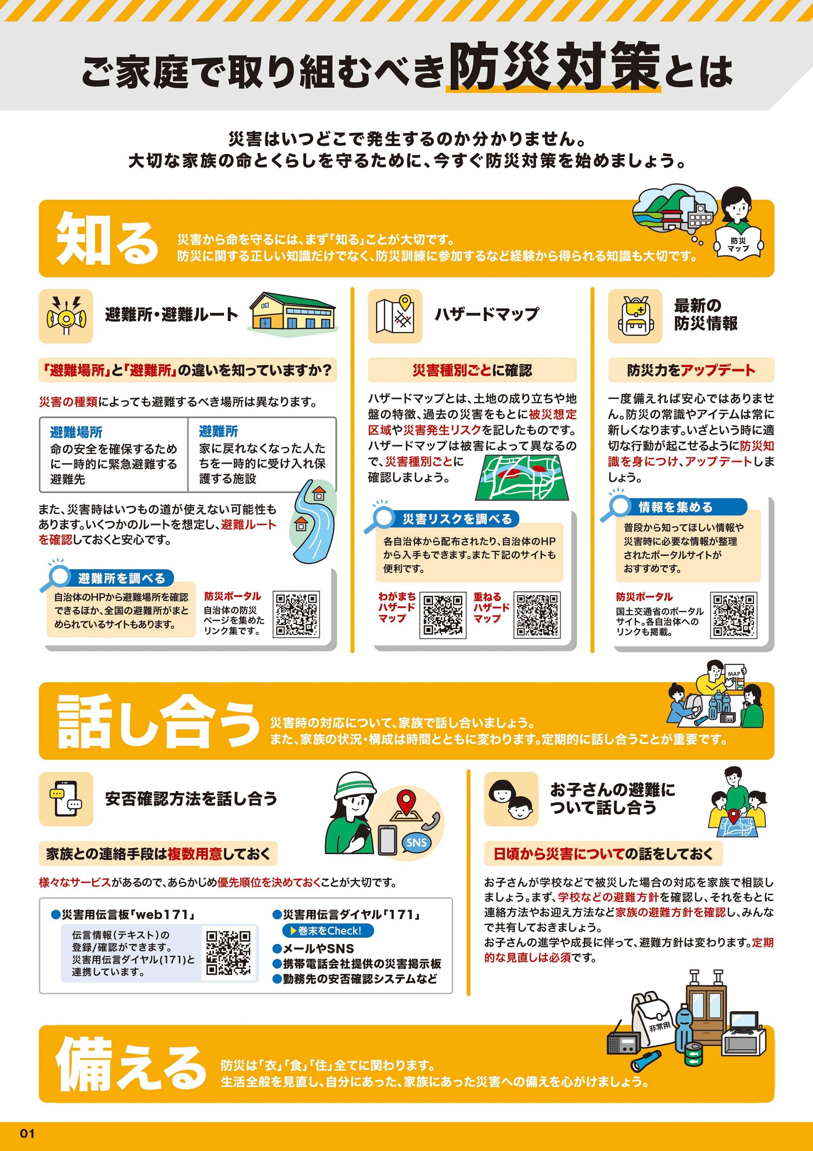 DCM 防災カタログ