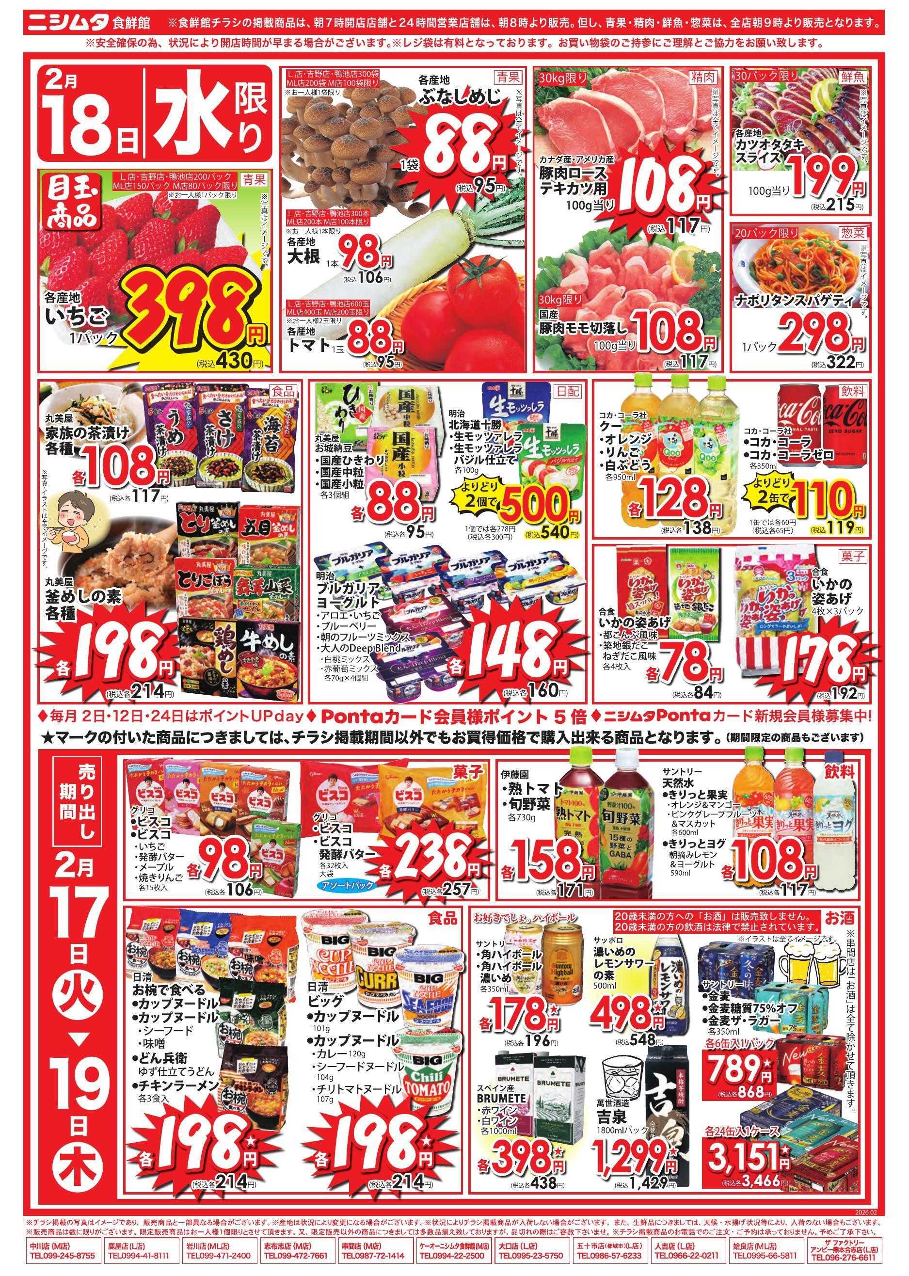 スーパーセンターニシムタ 火曜げんき市