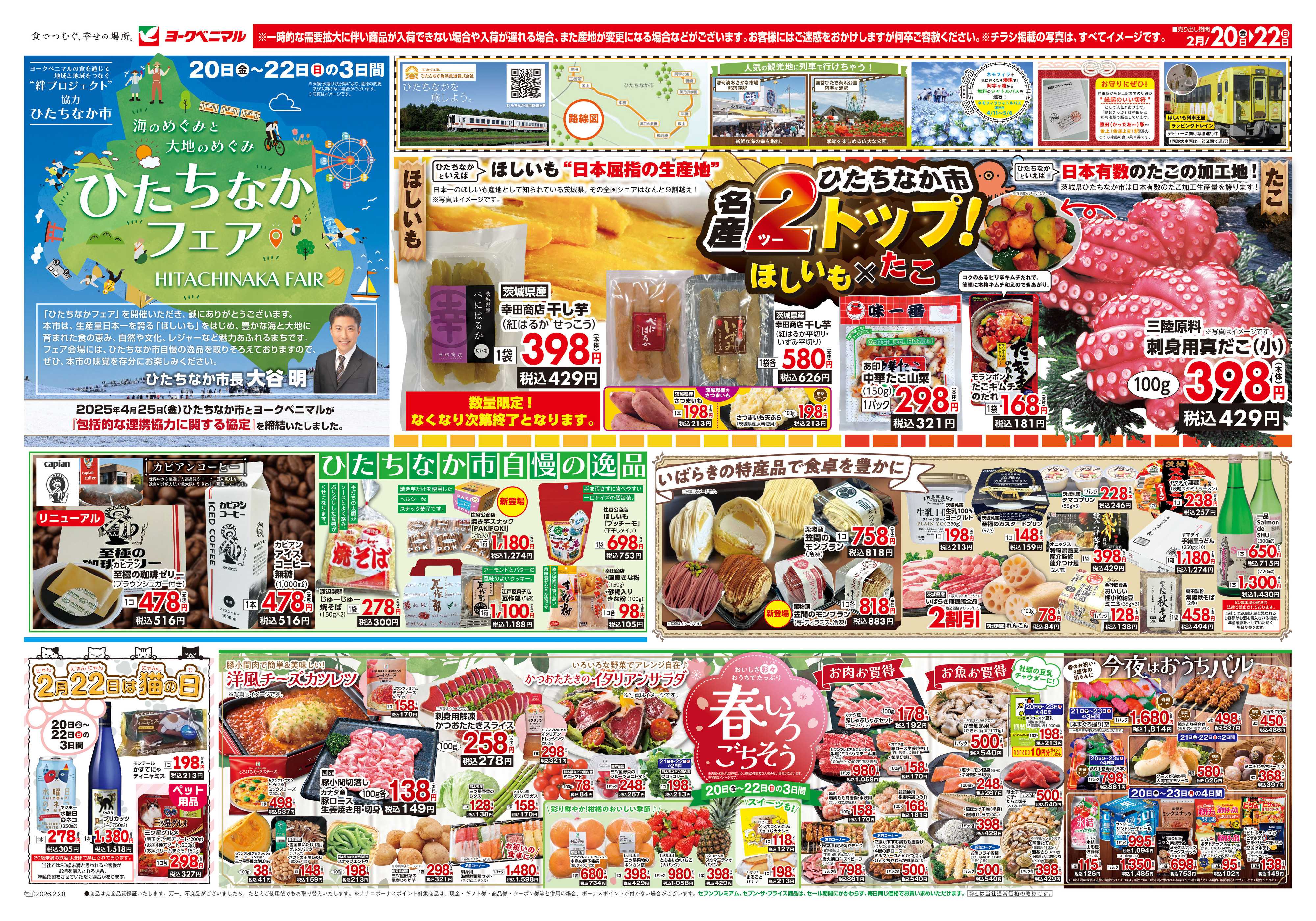 ヨークベニマル 2/20号チラシ