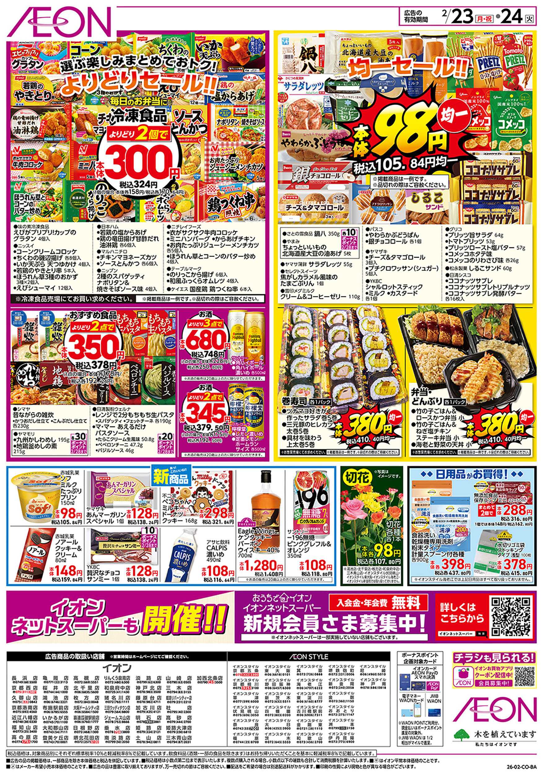 イオン 第1週　2/23号　お得市