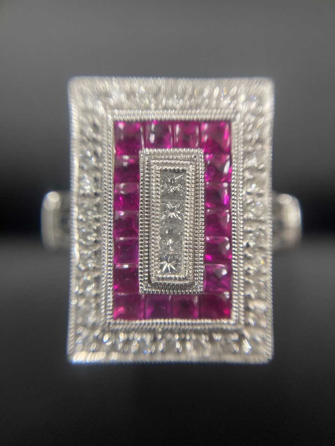 買取大吉 プラチナ　ダイアモンドリング