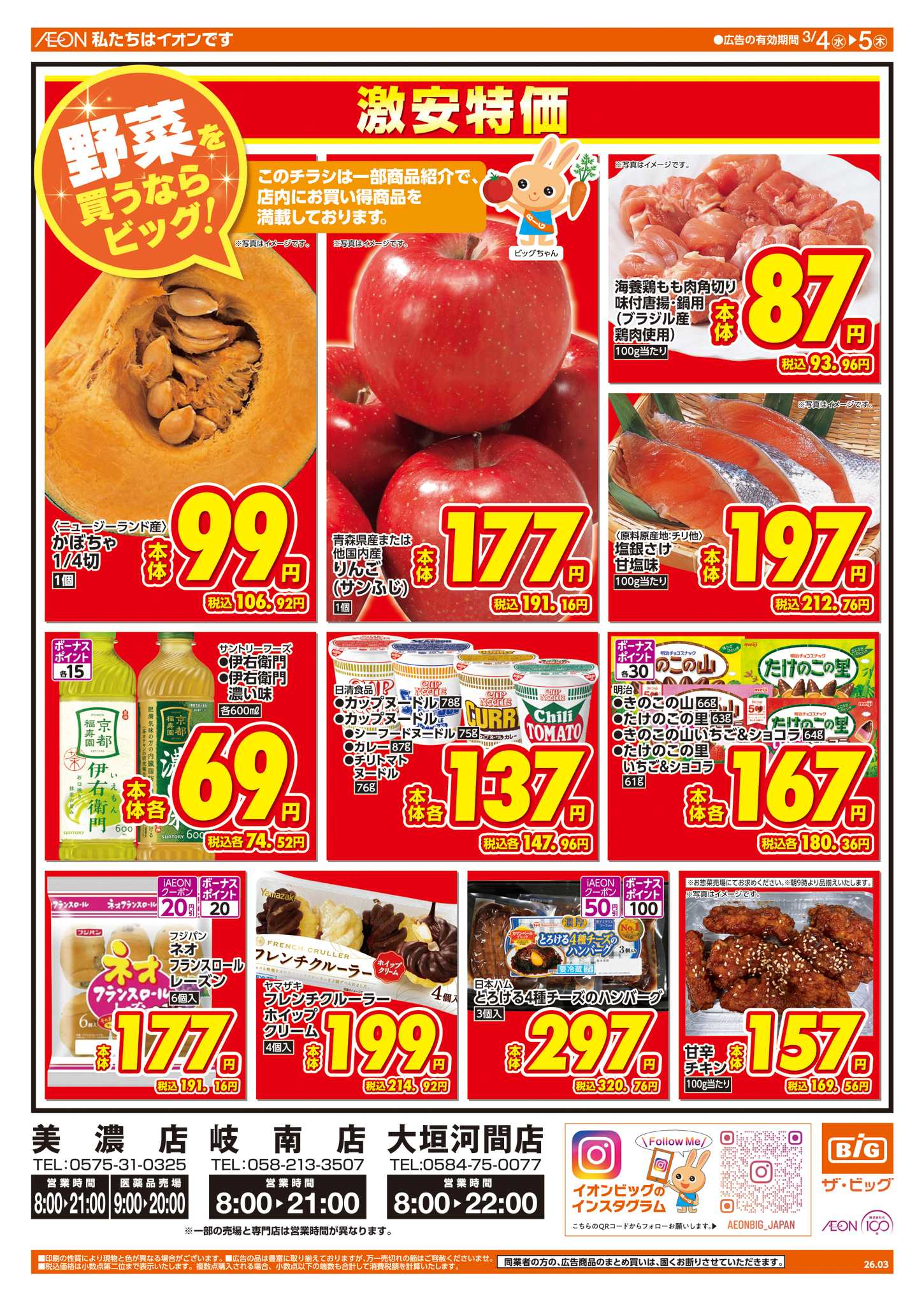 ザ・ビッグ 週中チラシ