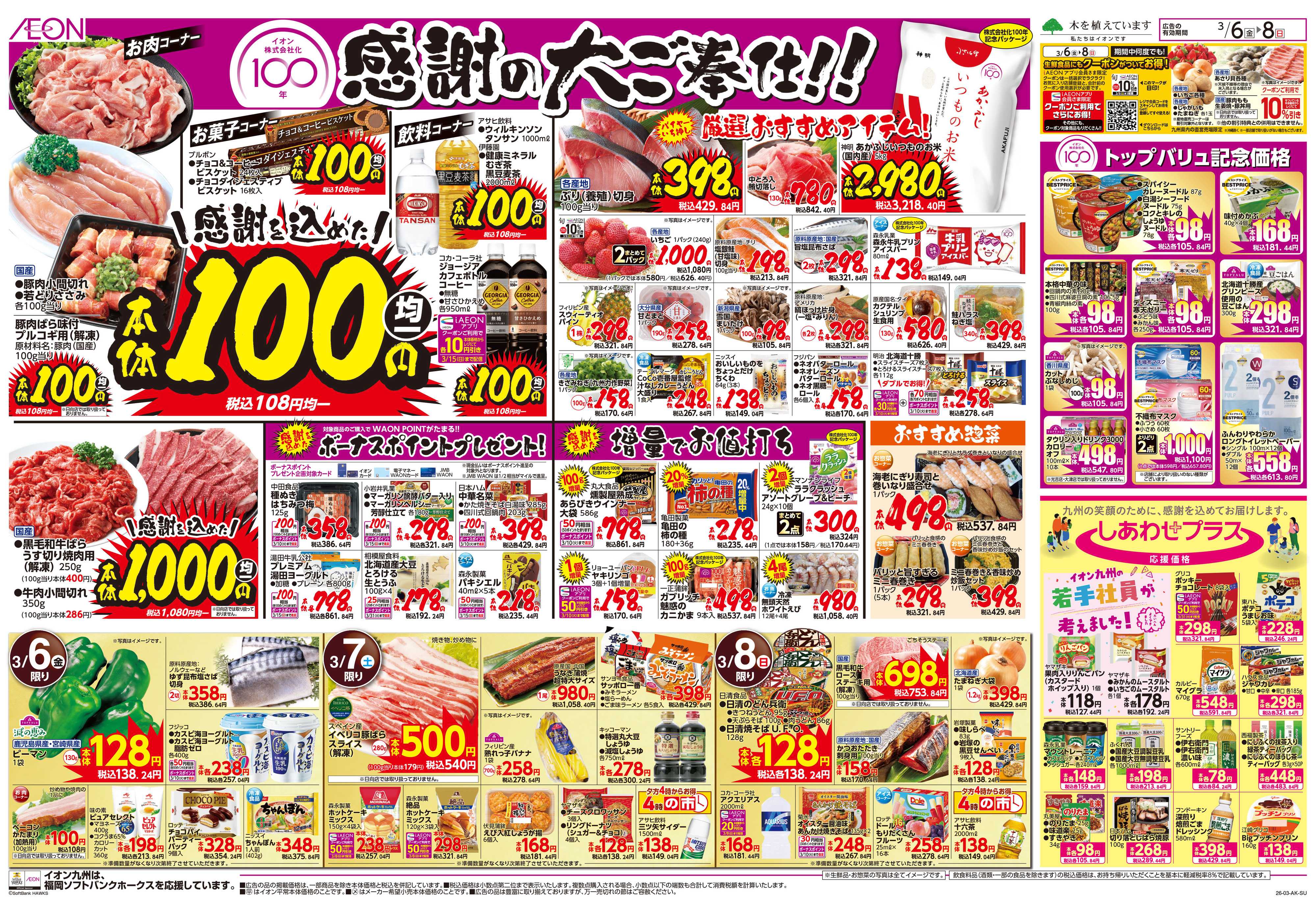 イオン イオン100年記念セール