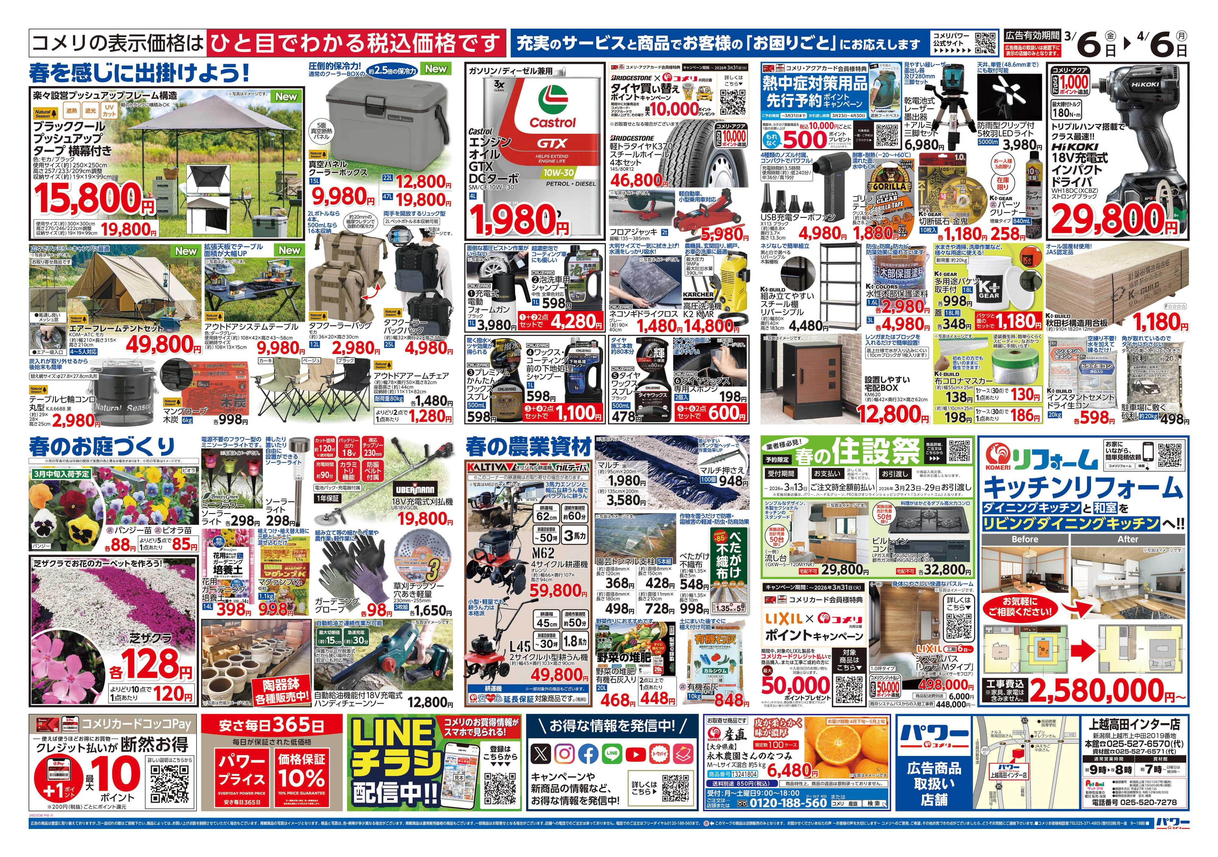 コメリパワー コメリパワー　決算市