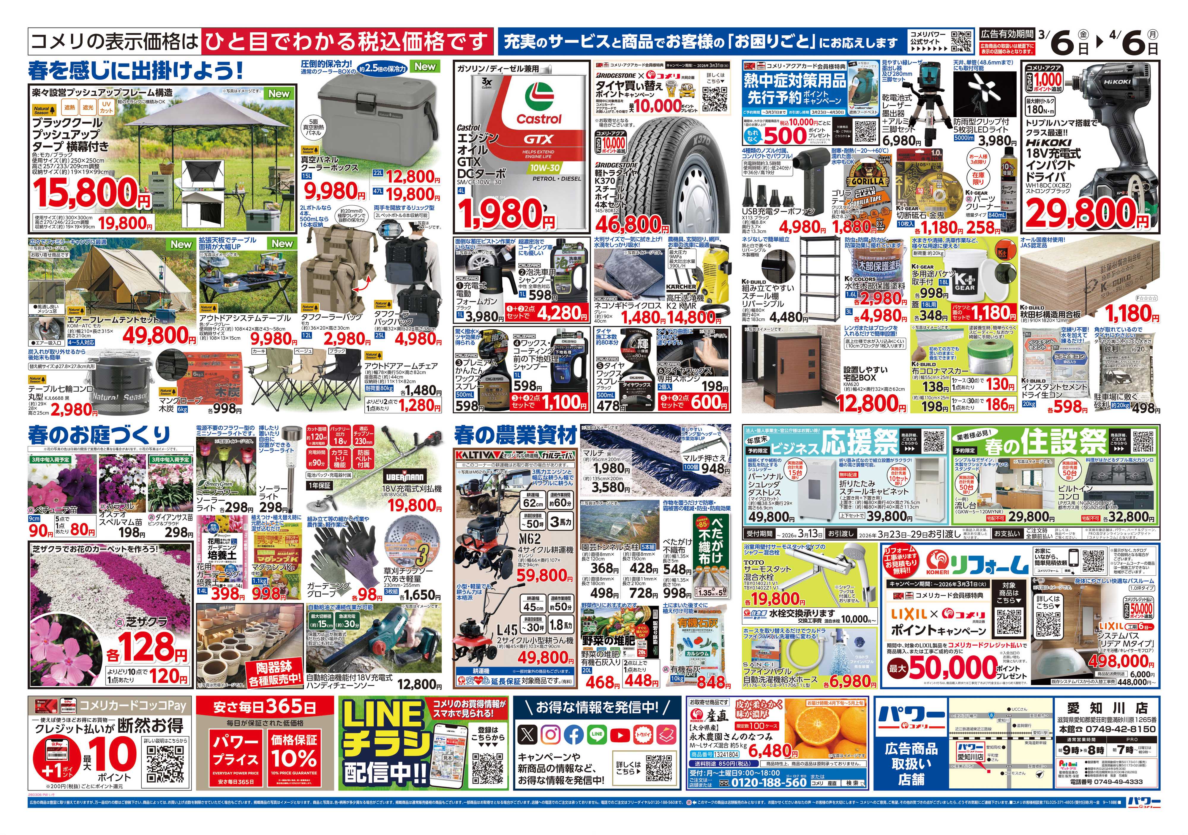 コメリパワー コメリパワー　決算市