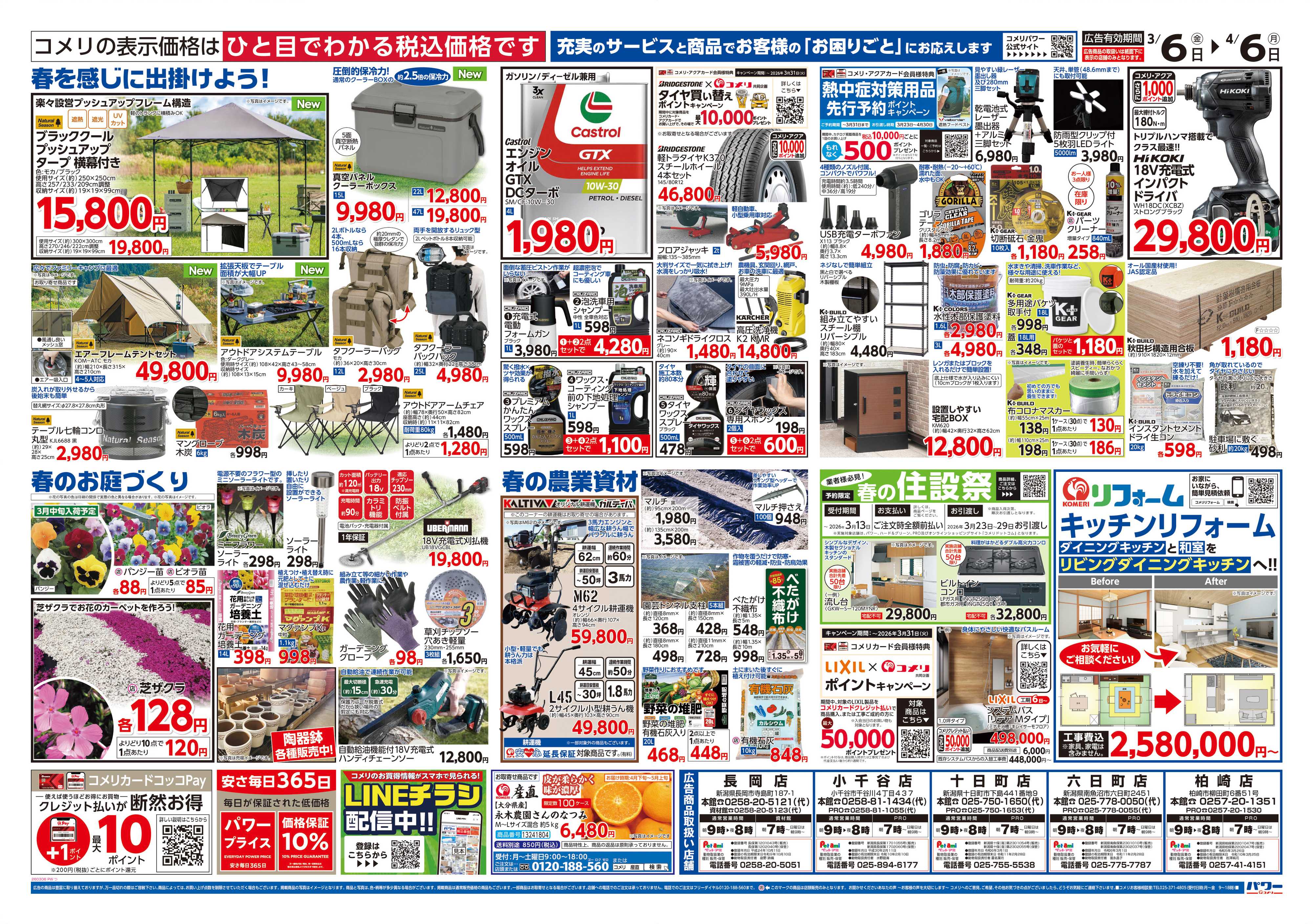 コメリパワー コメリパワー　決算市