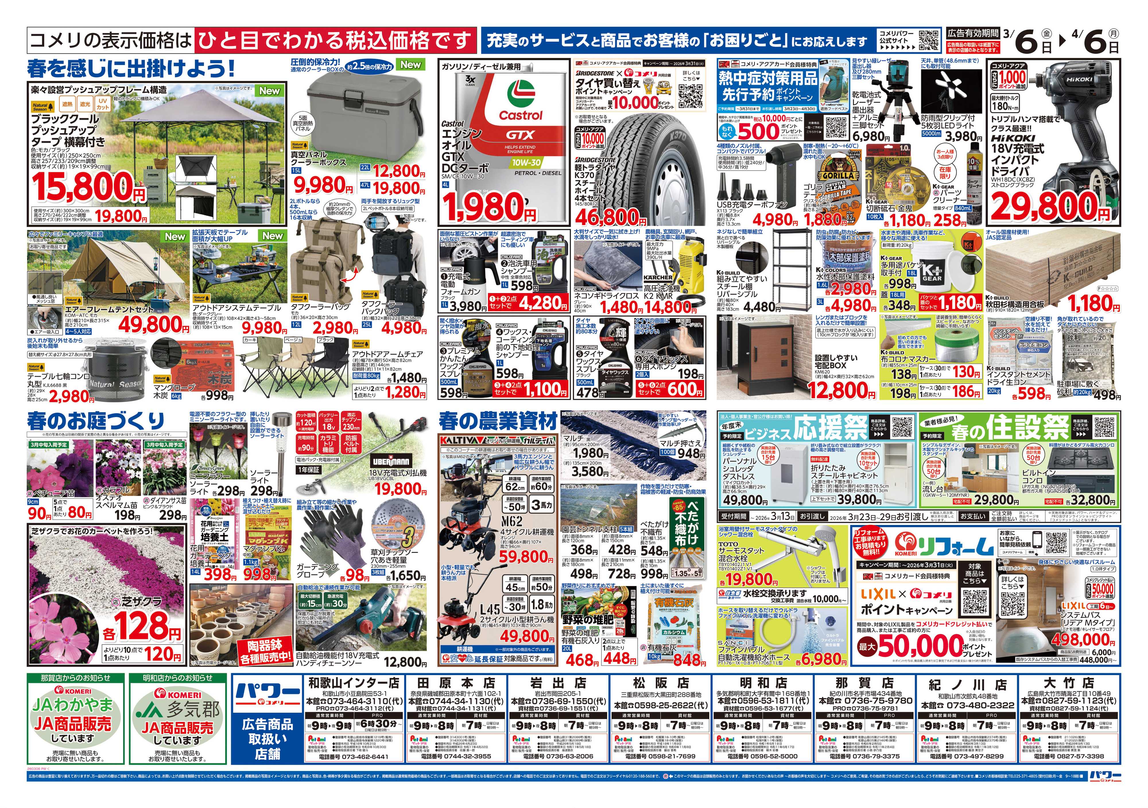 コメリパワー コメリパワー　決算市