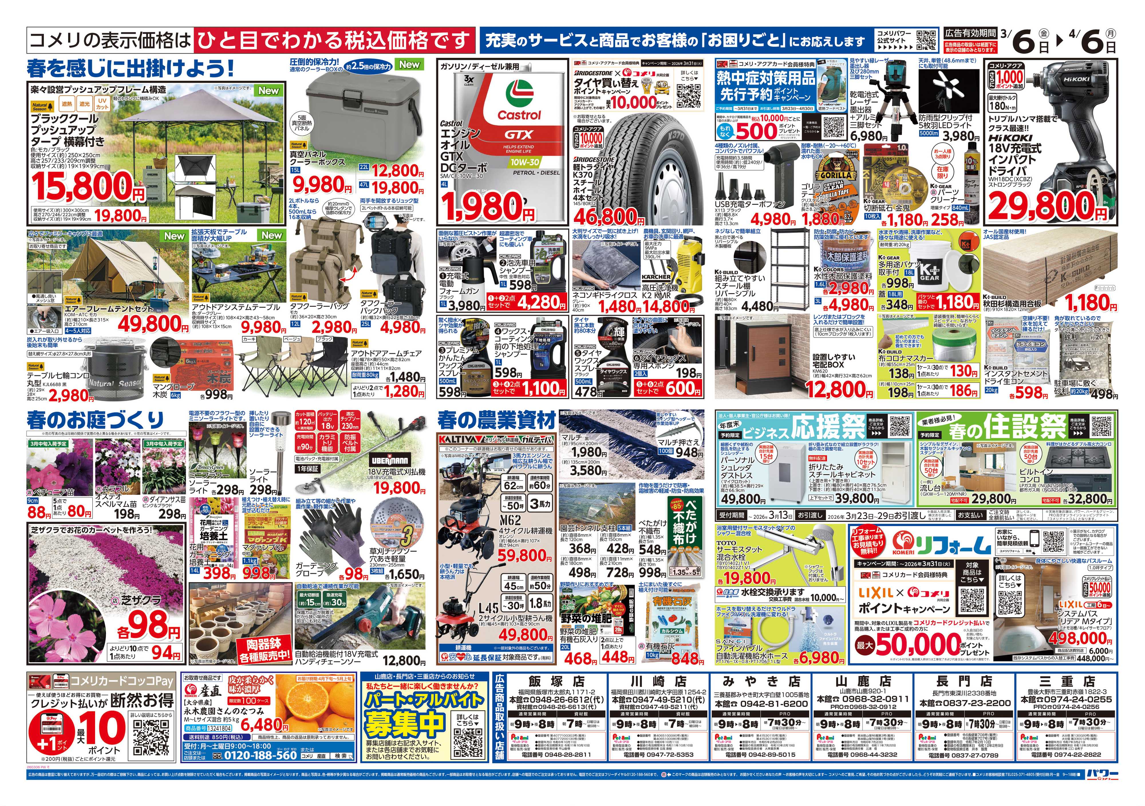 コメリパワー コメリパワー　決算市