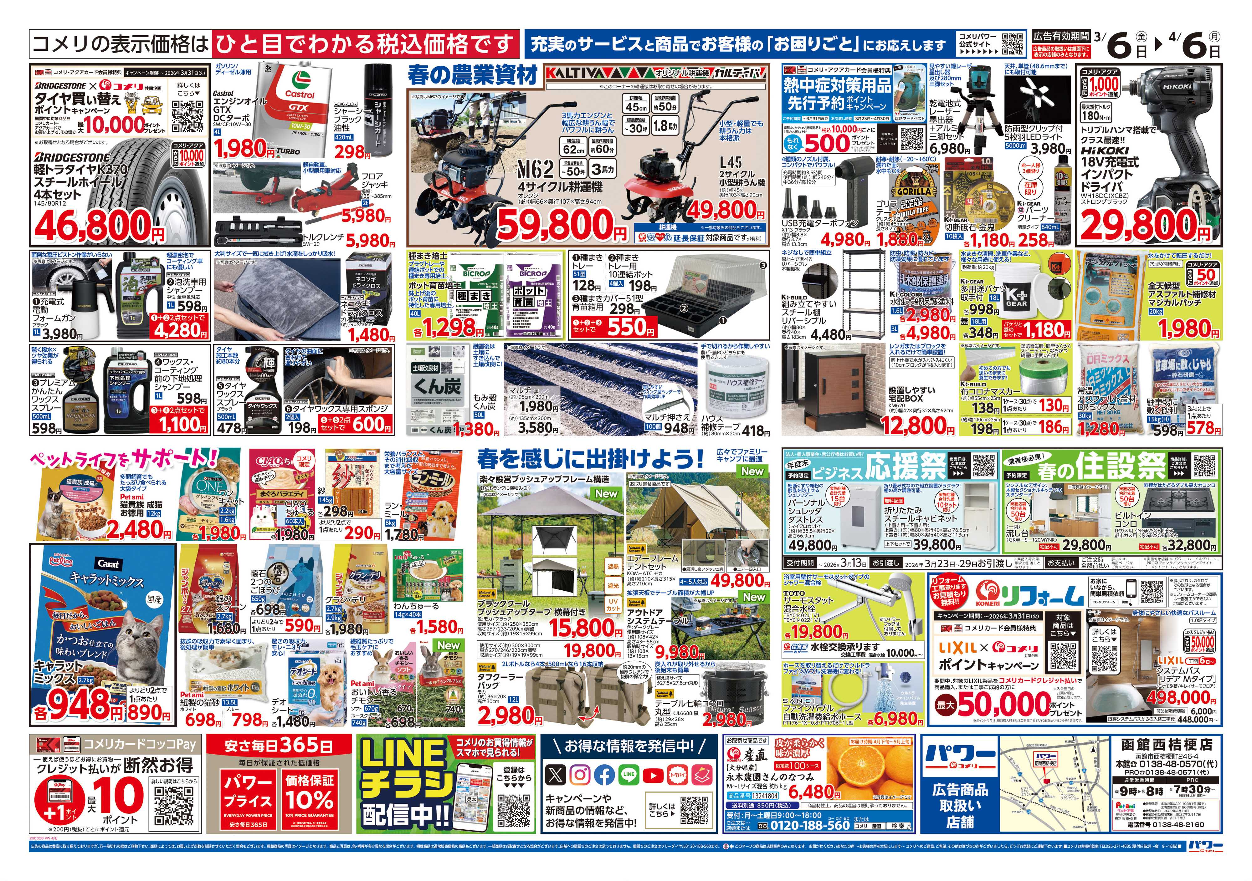 コメリパワー コメリパワー　決算市