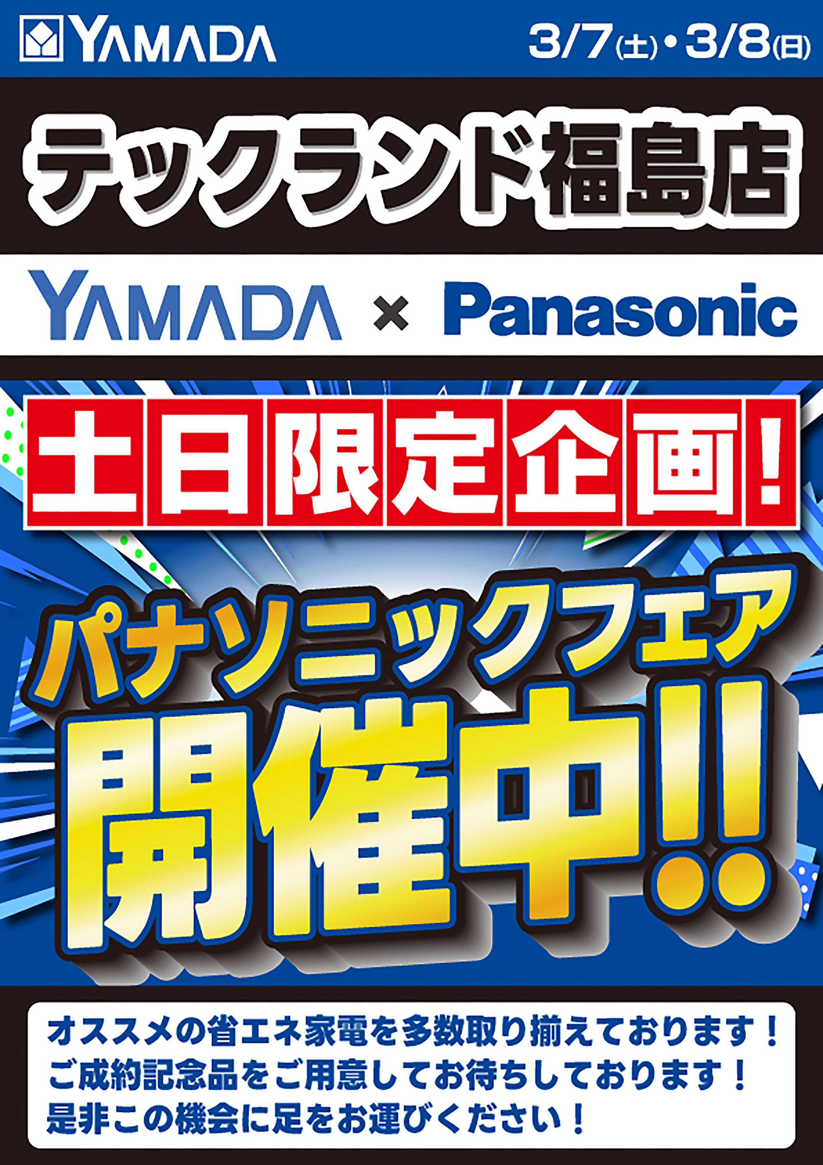 ヤマダデンキ 土日限定企画！