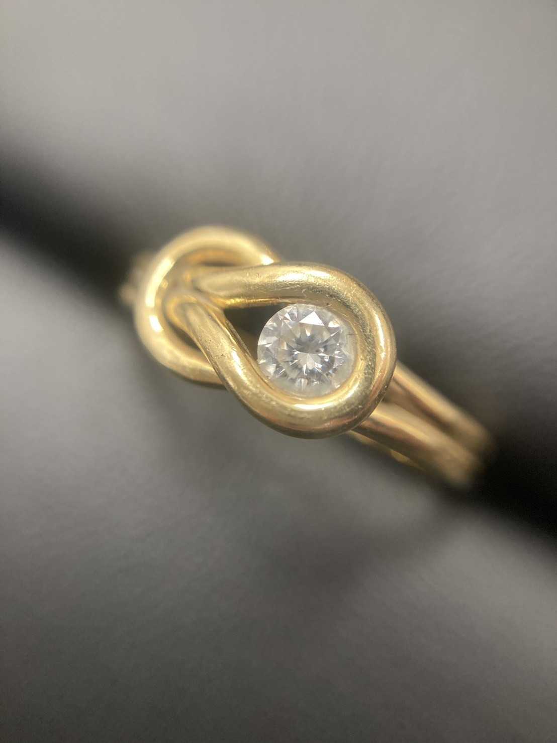 買取大吉 ゴールド×ダイヤモンドリング