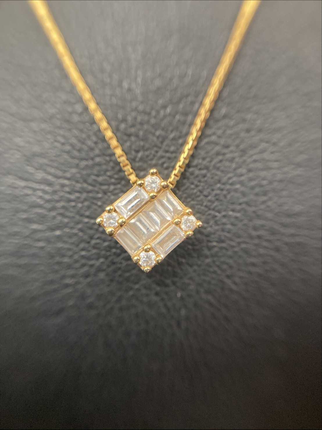 買取大吉 ゴールド＋ダイヤモンドネックレス