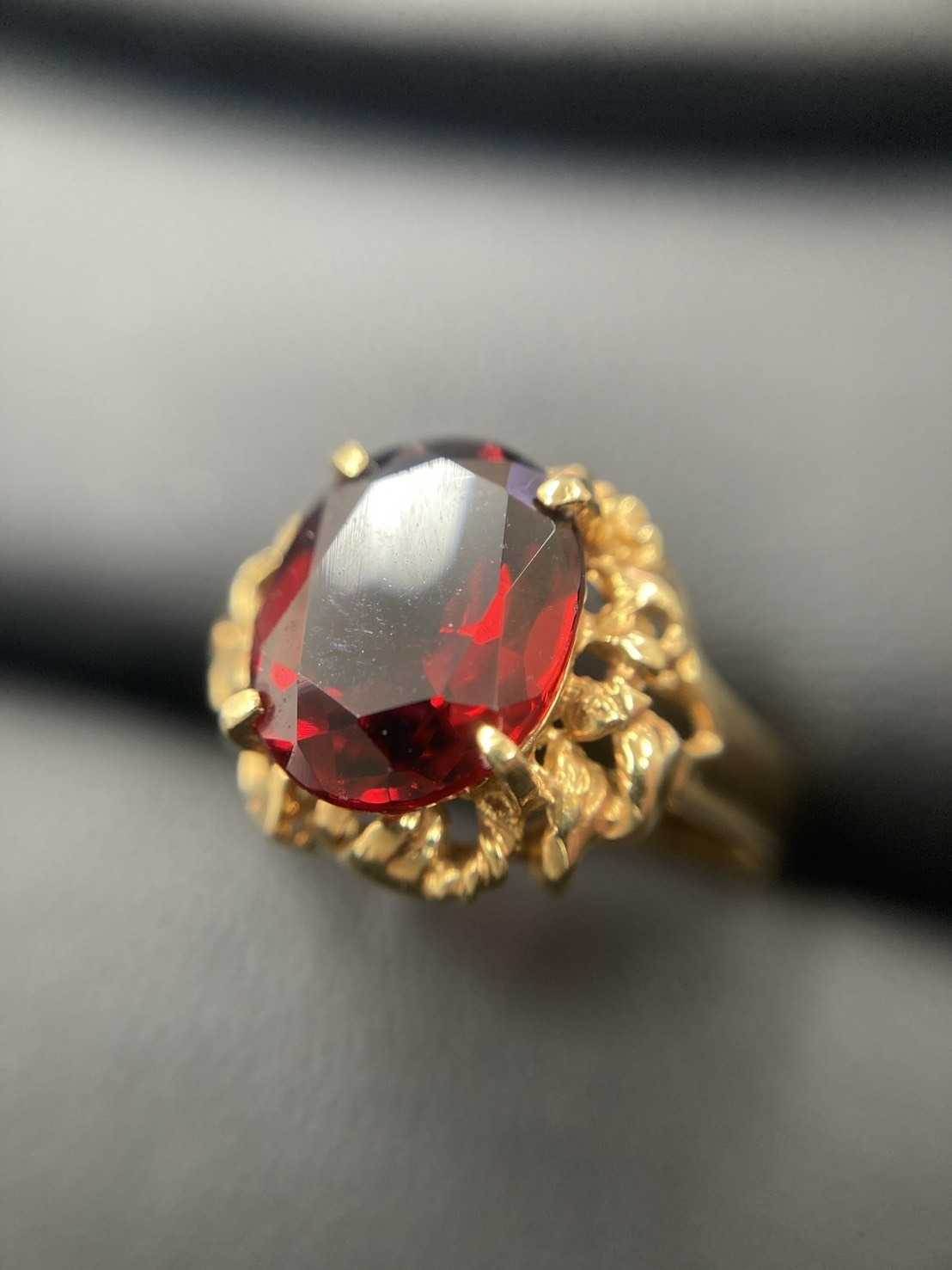 買取大吉 ルビー　ゴールドリング