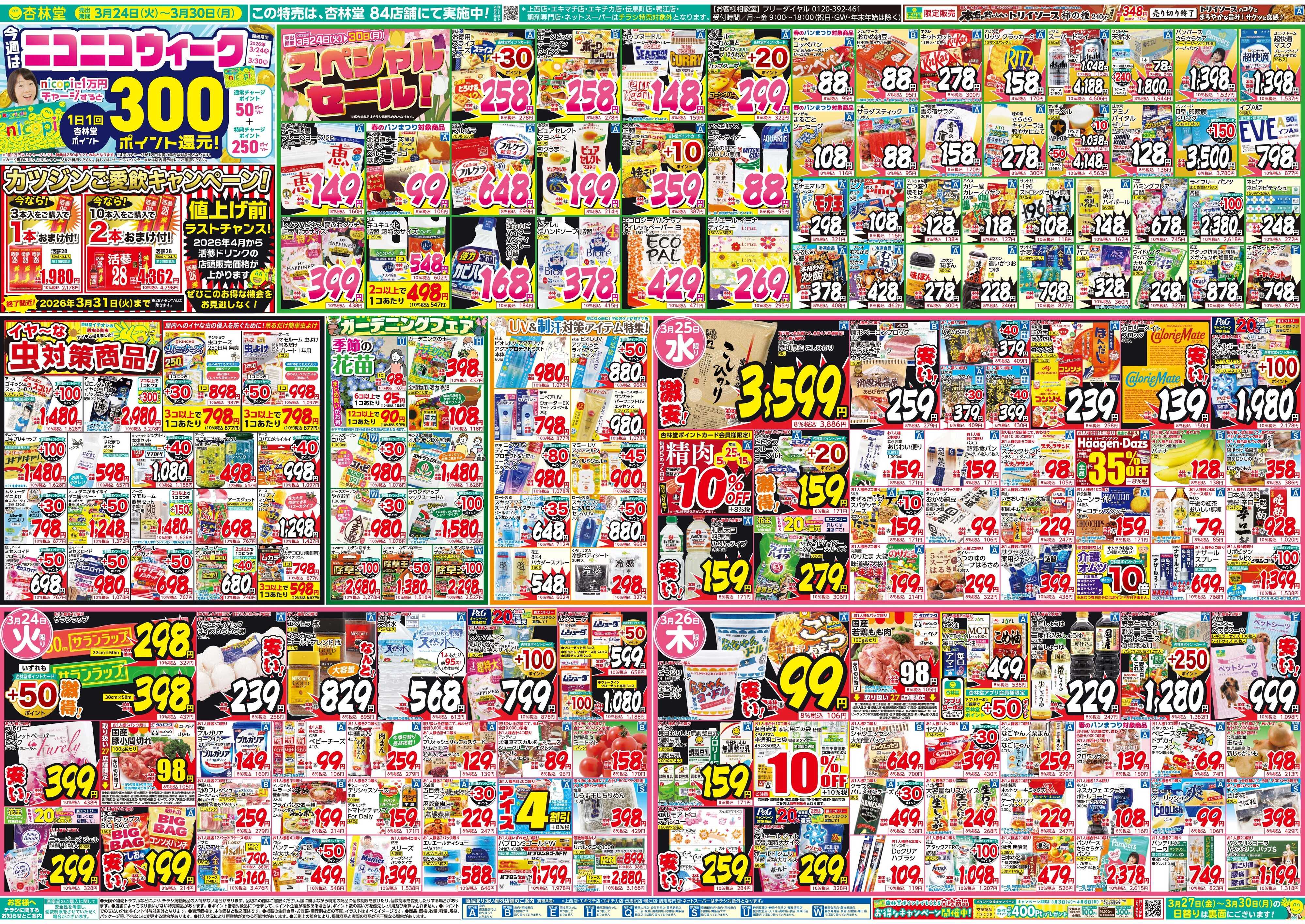 杏林堂 今週のチラシ！