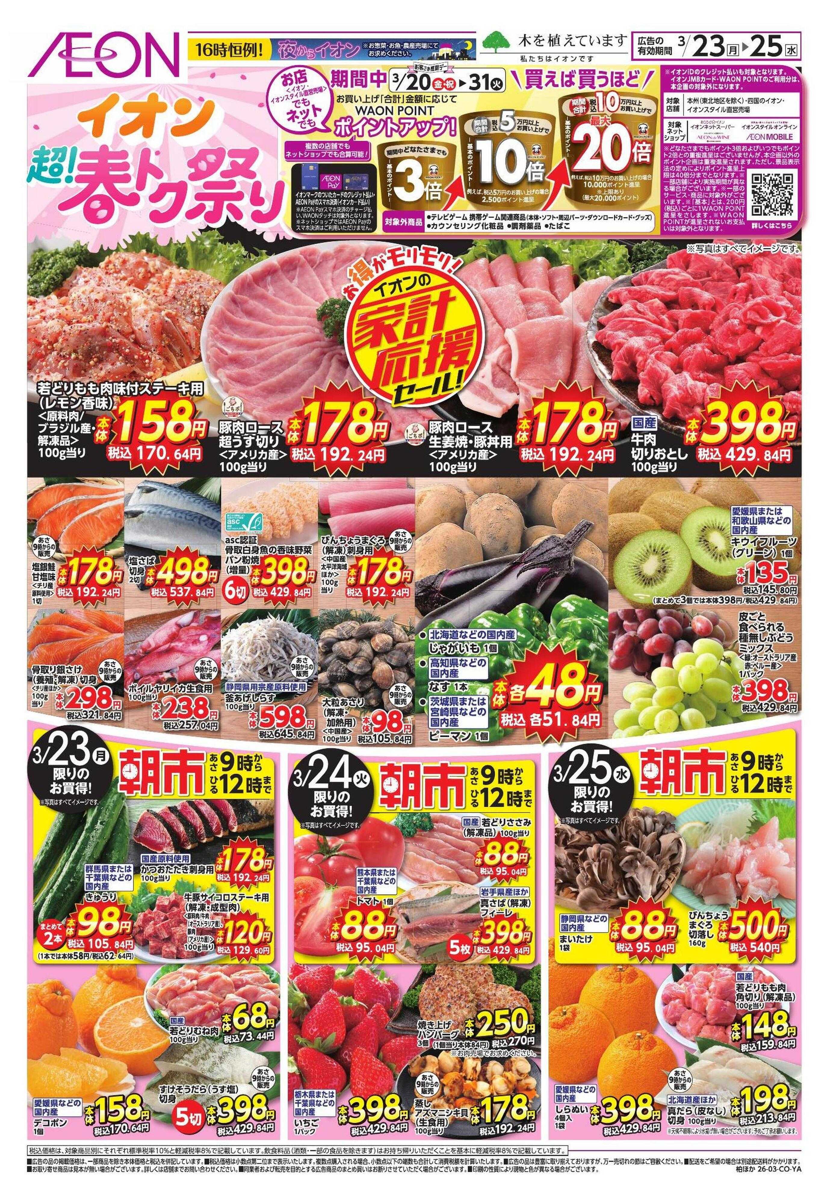 イオン 【WEB】家計応援