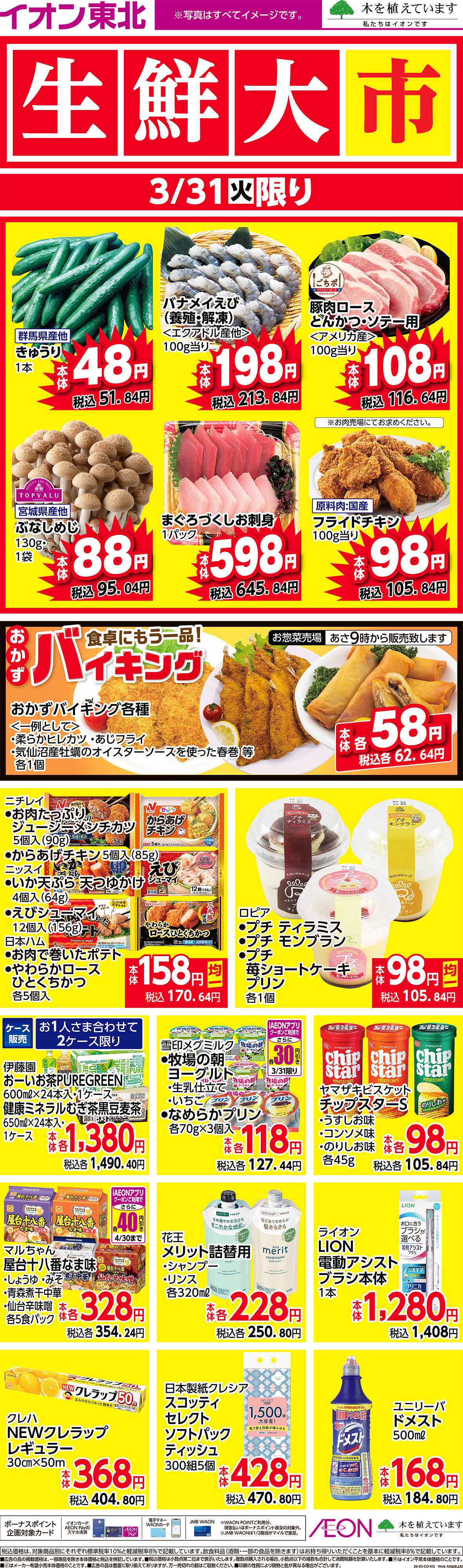 イオンスタイル 生鮮大市