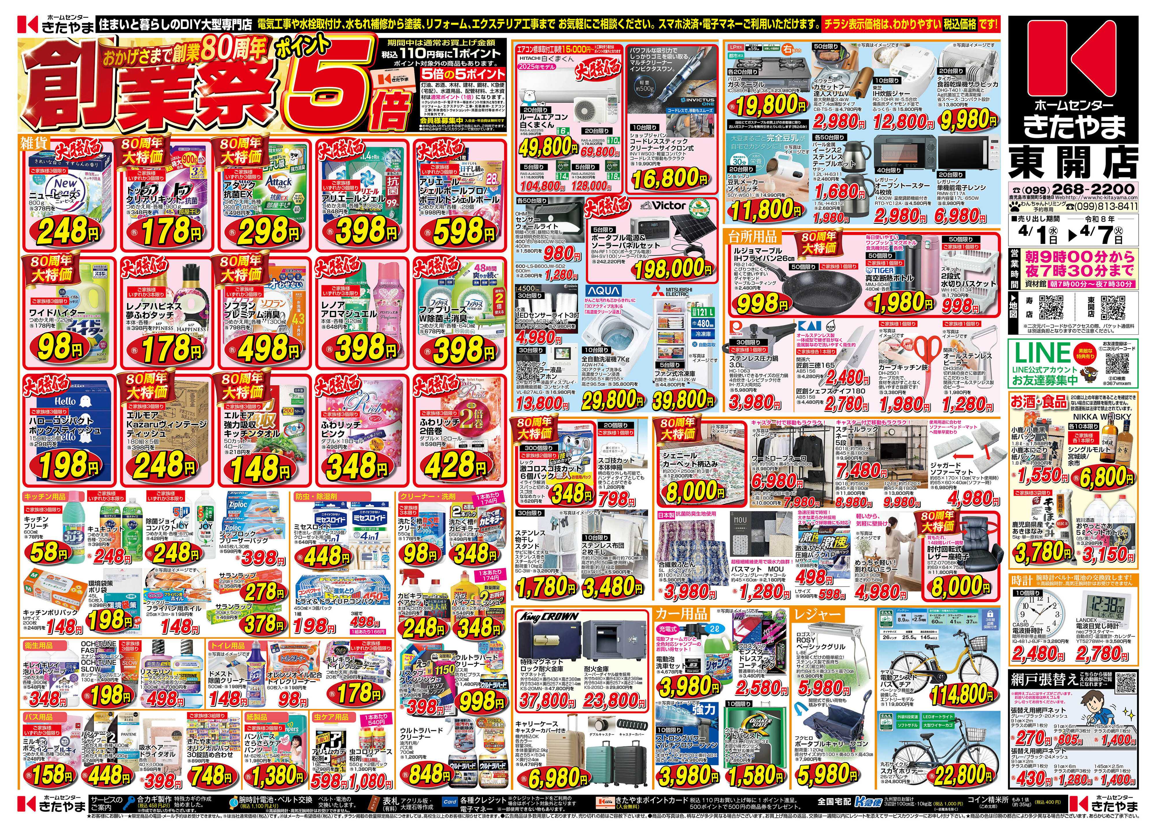 ホームセンターきたやま きたやま創業祭