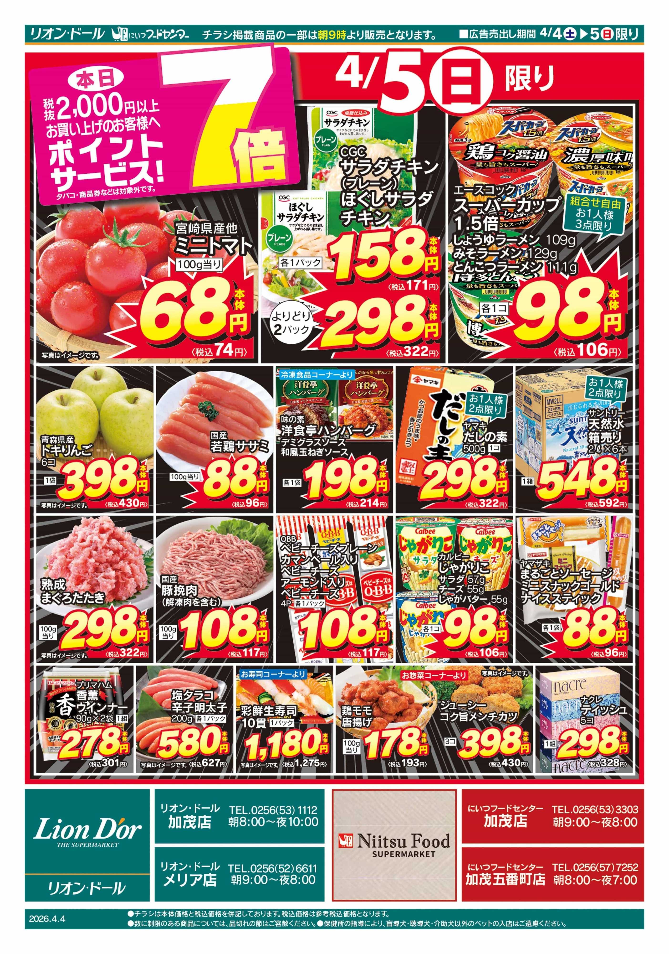 リオン・ドール 4/4号加茂号外