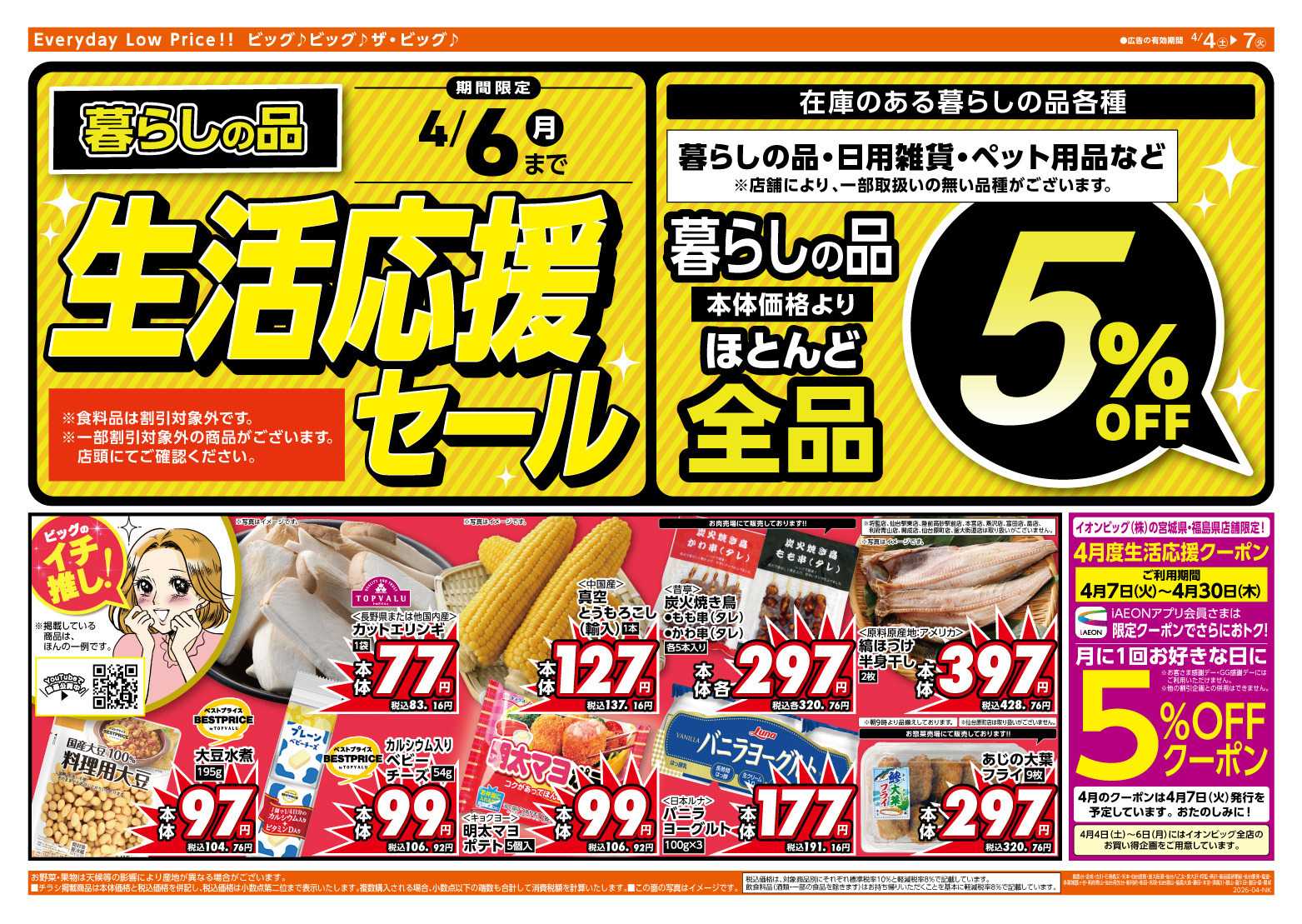 ザ・ビッグ 週末のお買い物はザ・ビッグで！