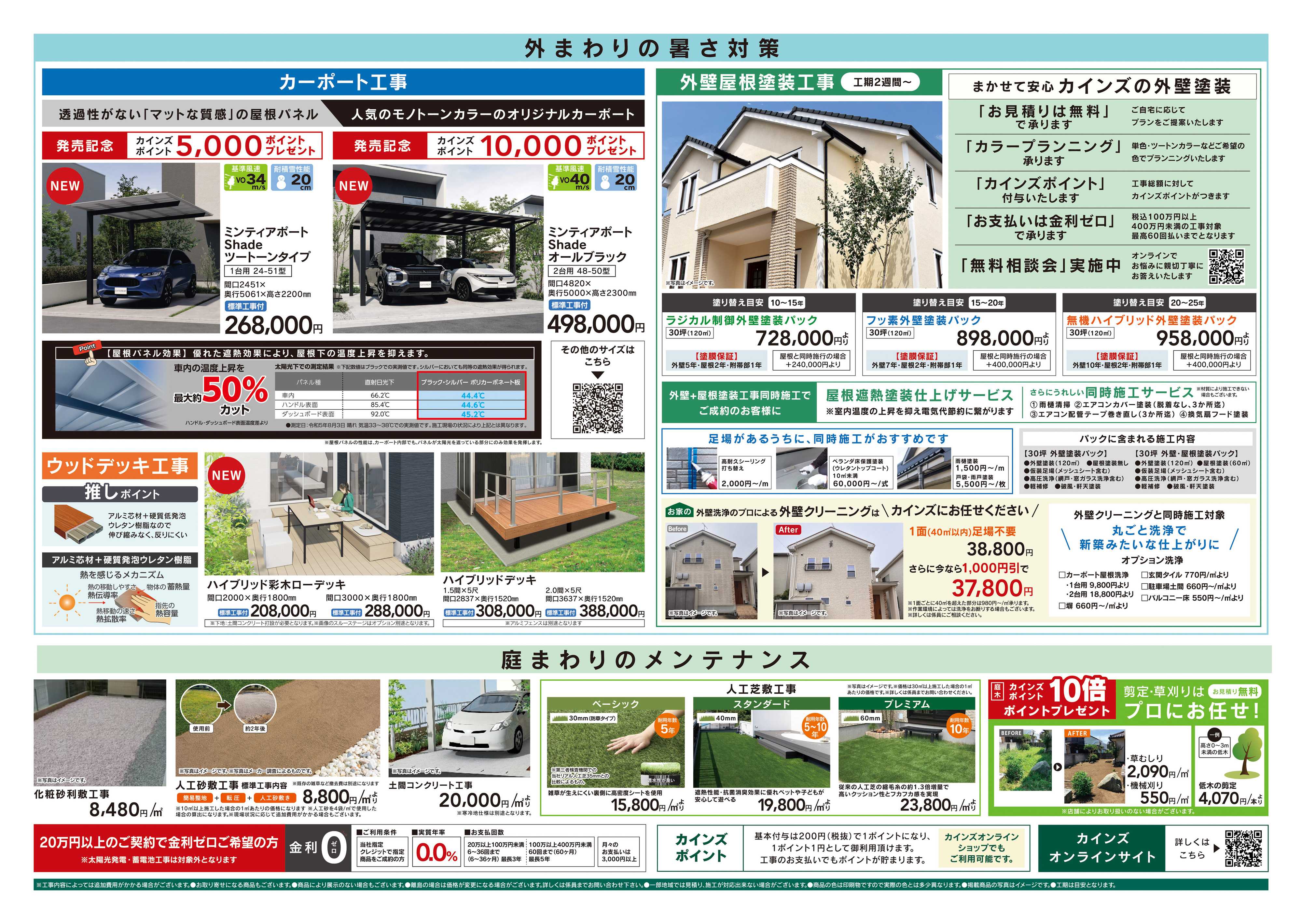 カインズリフォーム 暑さ対策省エネリフォーム