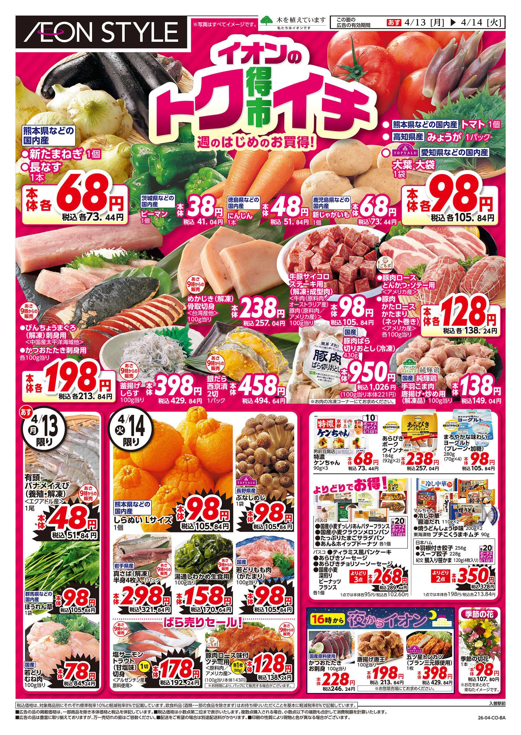 イオンスタイル 4/13号　イオンのトクイチ：表面