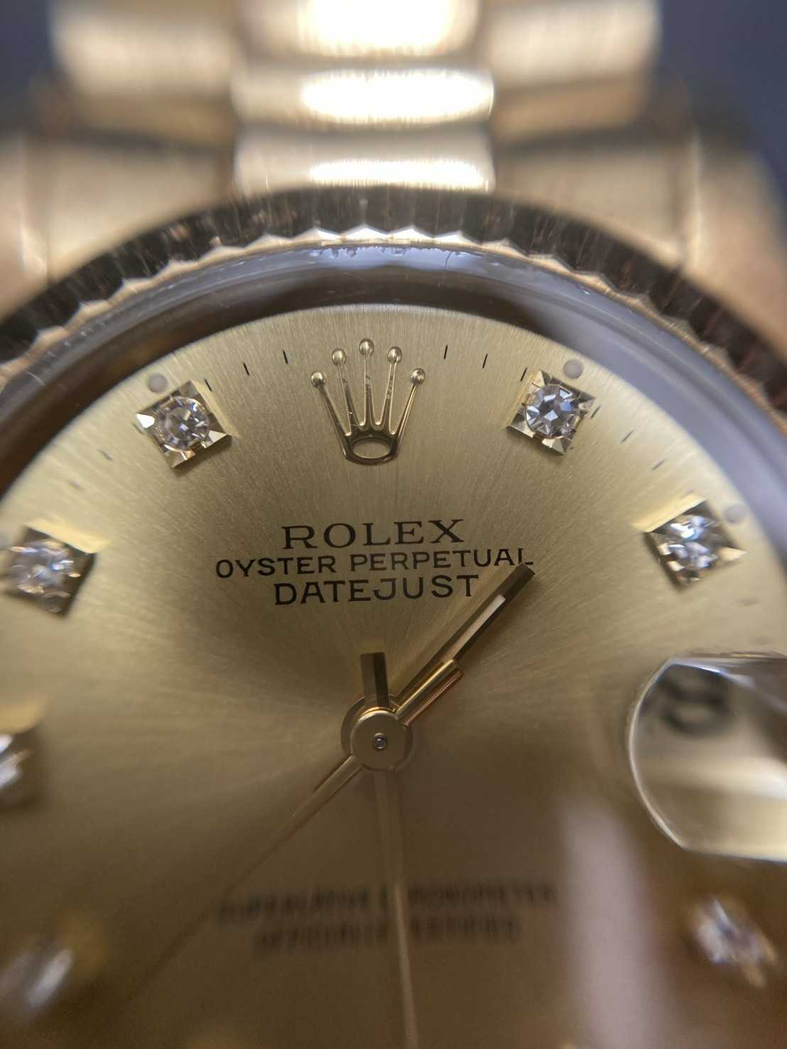 買取大吉 ロレックス　デイトジャスト　金時計