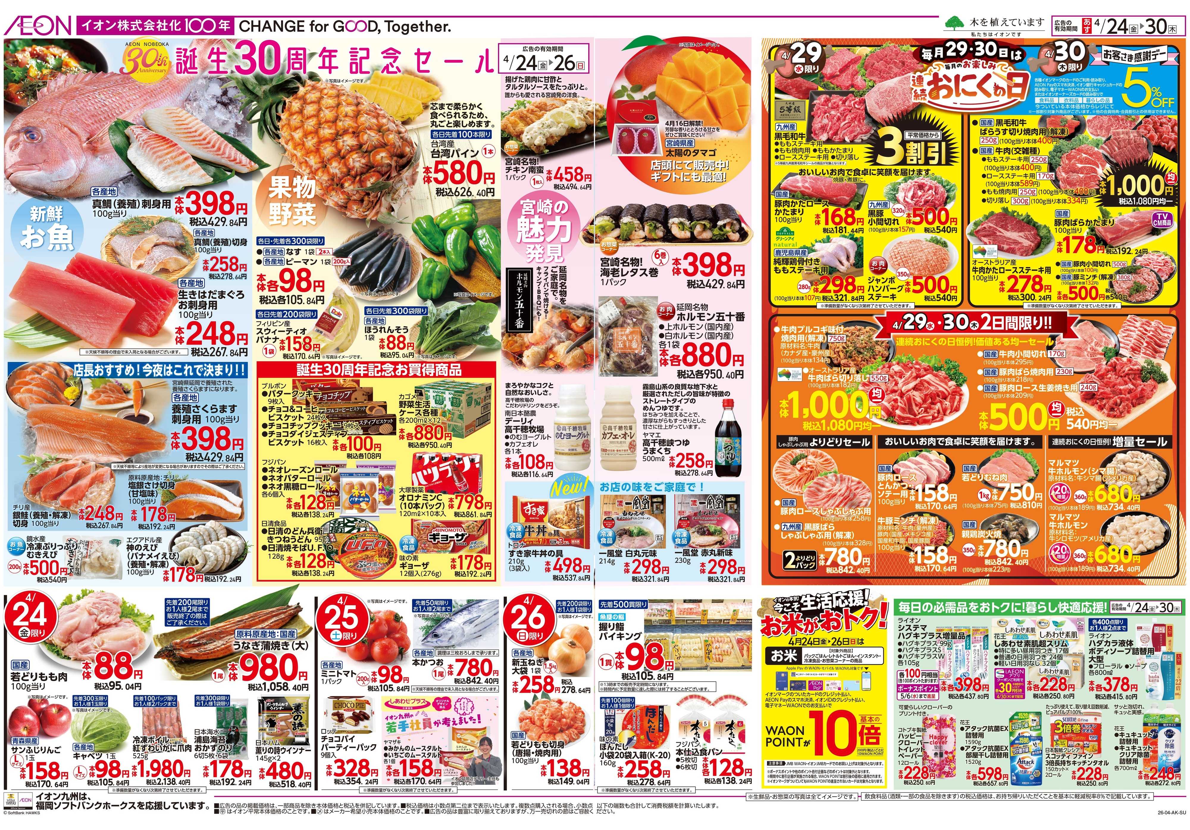 イオン 誕生30周年祭