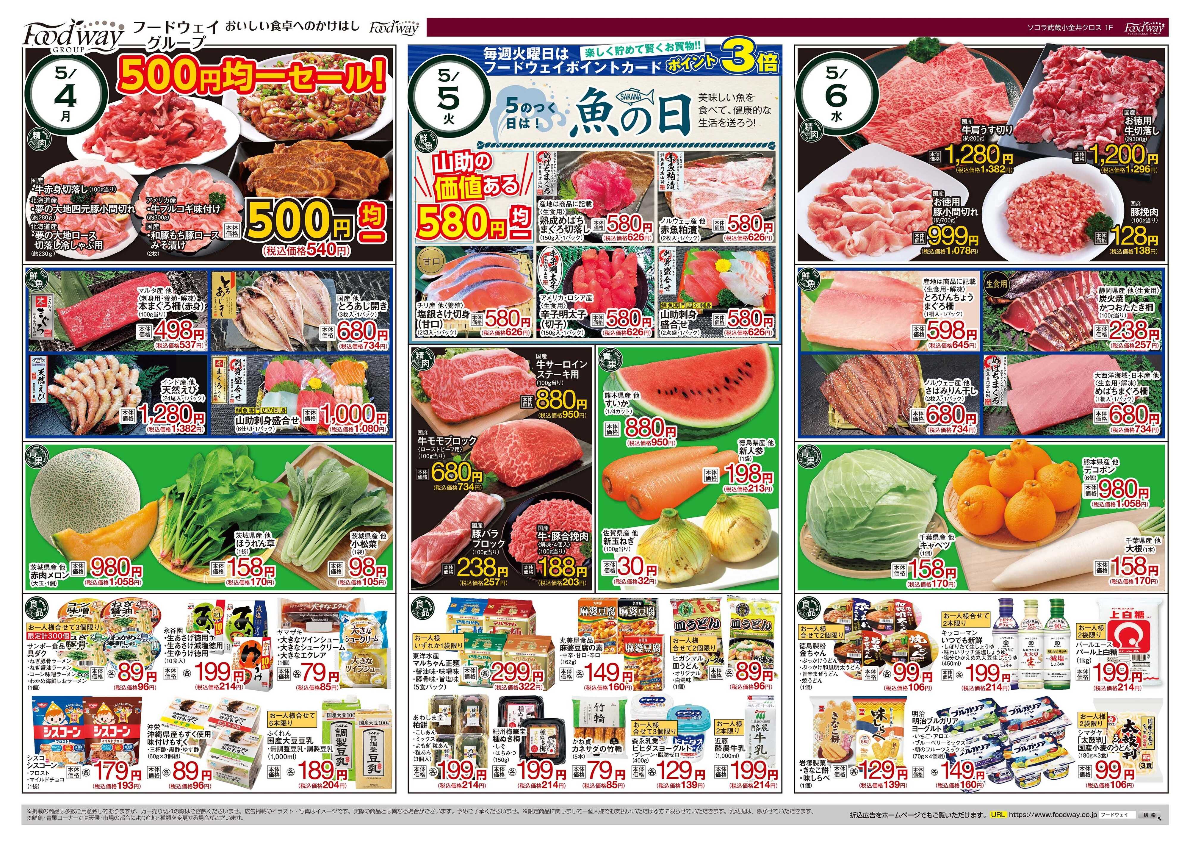 foodway GWご馳走