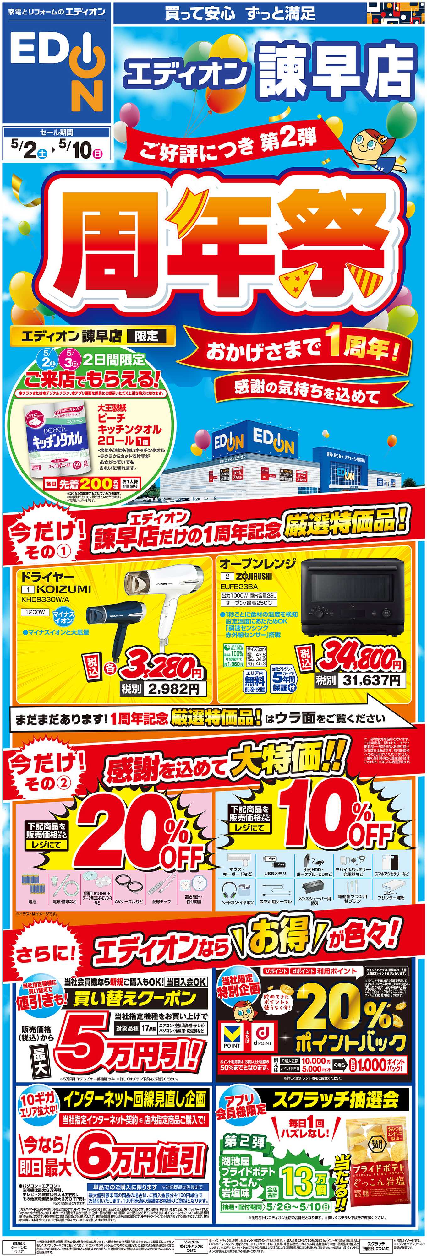 EDION 周年祭 2弾