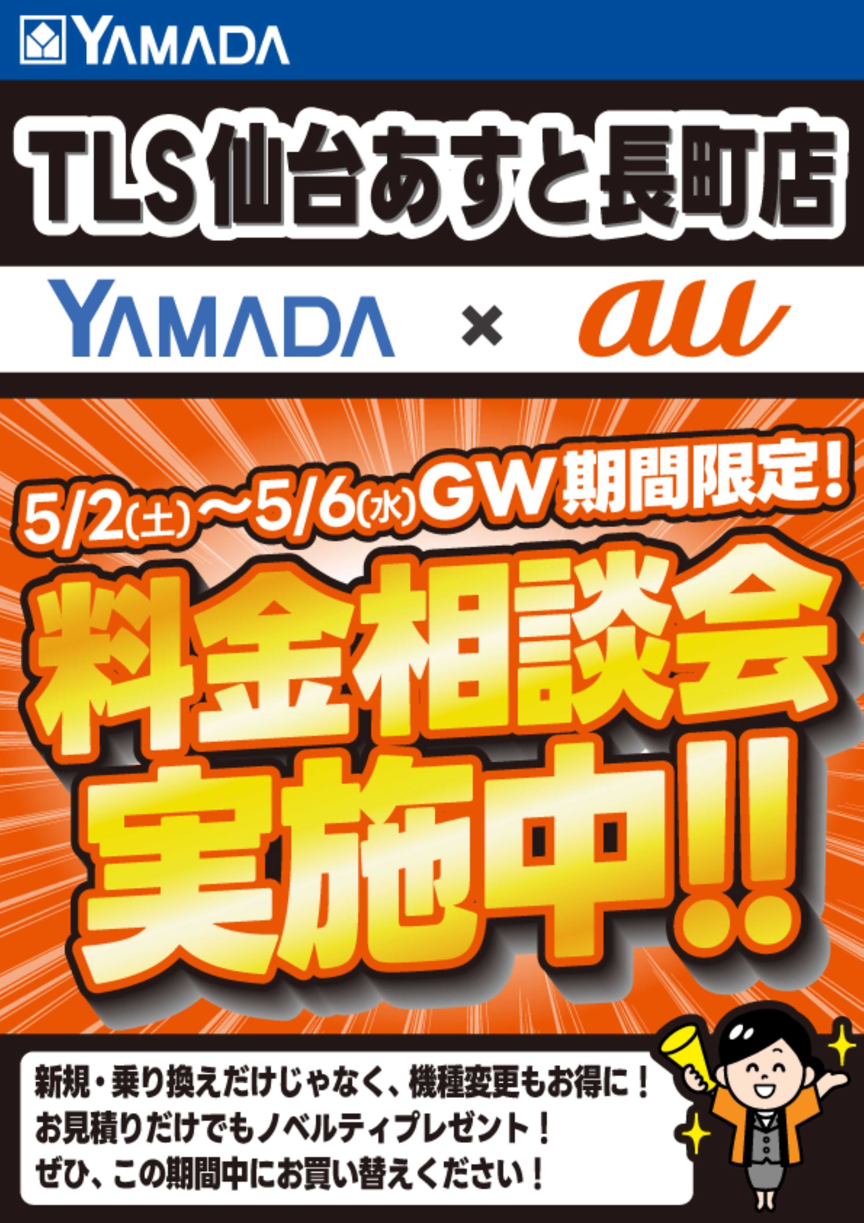 ヤマダデンキ 料金相談会実施中！