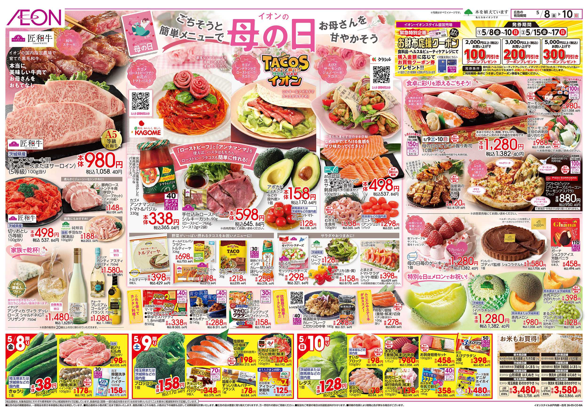 イオンスタイル 5/8号　イオンの母の日：表面