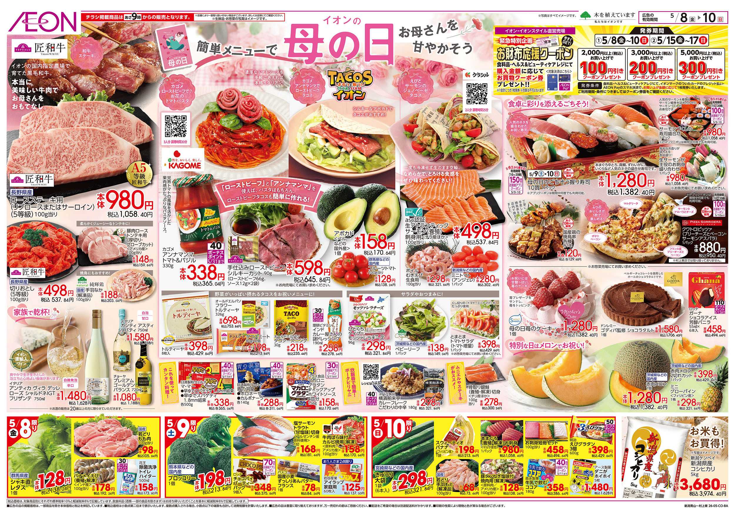 イオンスタイル 5/8号　イオンの母の日：表面