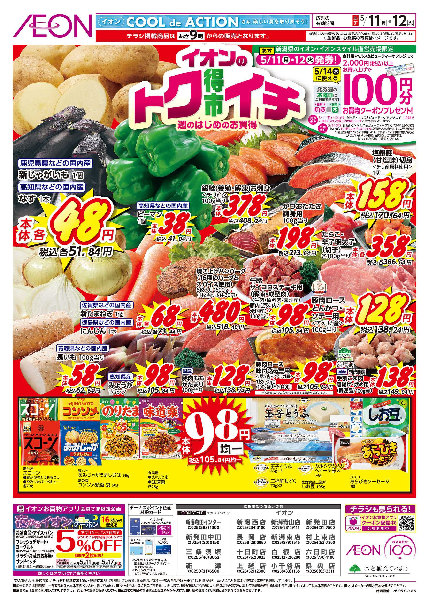 イオン 5/11号　イオンのトクイチ：表面