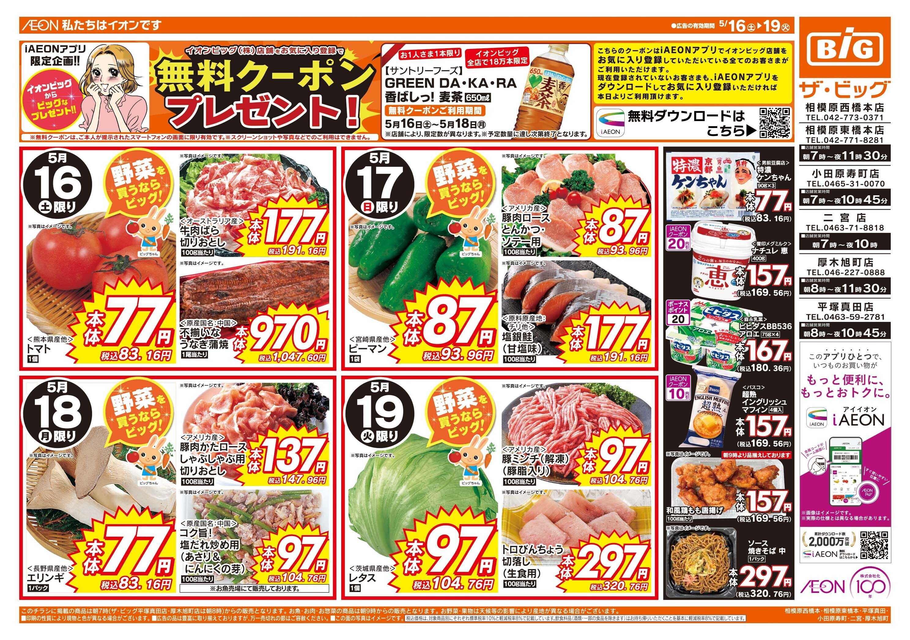ザ・ビッグ 週末のお買い物はザ・ビッグで！