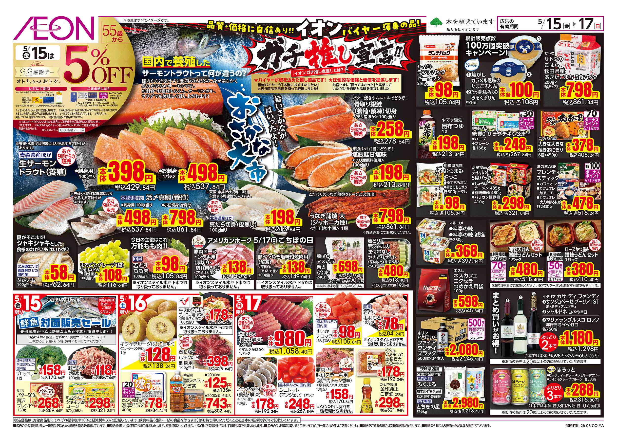イオンスタイル 5/15号　イオンガチ推し宣言：表面