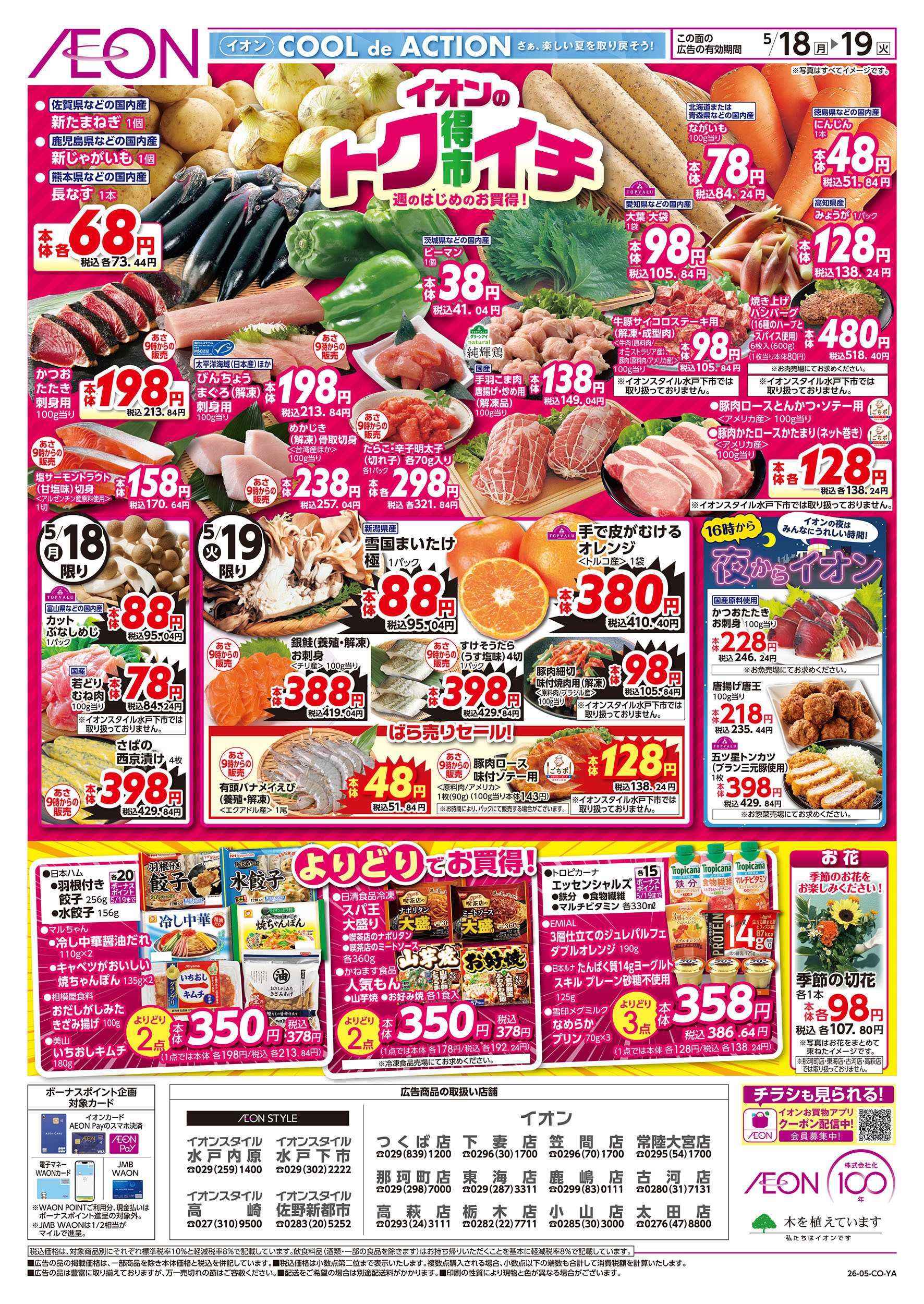 イオンスタイル 5/18号　イオンのトクイチ：表面