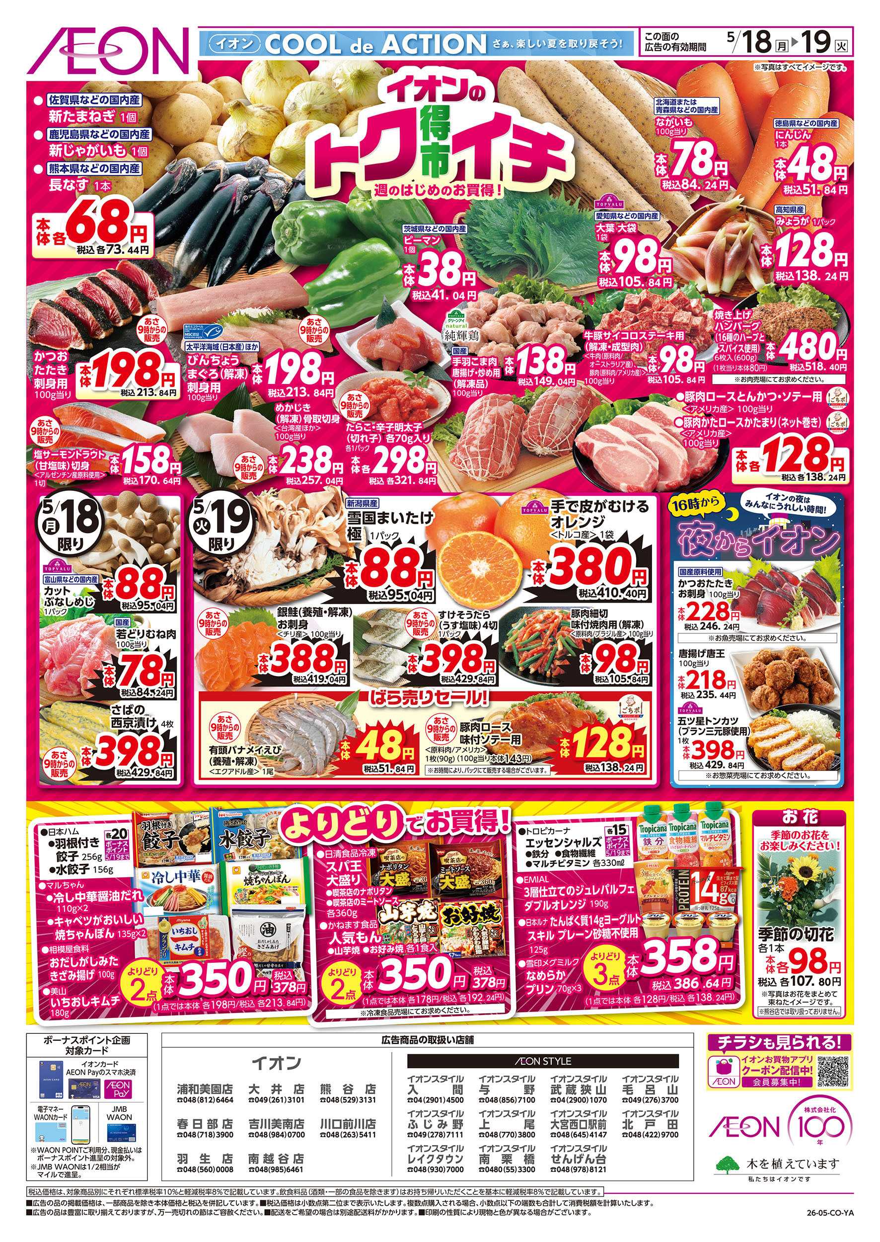 イオンスタイル 5/18号　イオンのトクイチ：表面