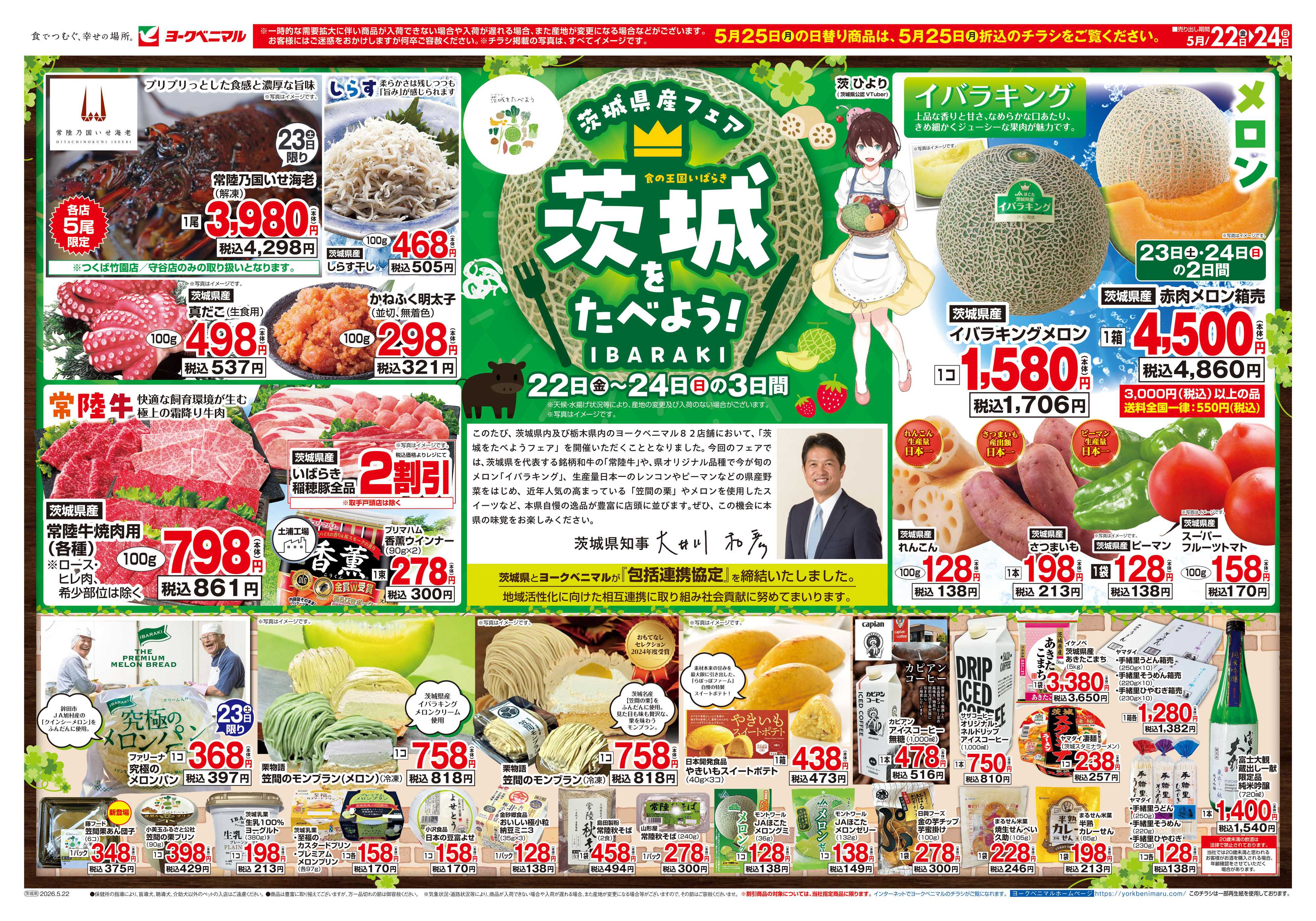 ヨークベニマル 5/22号チラシ