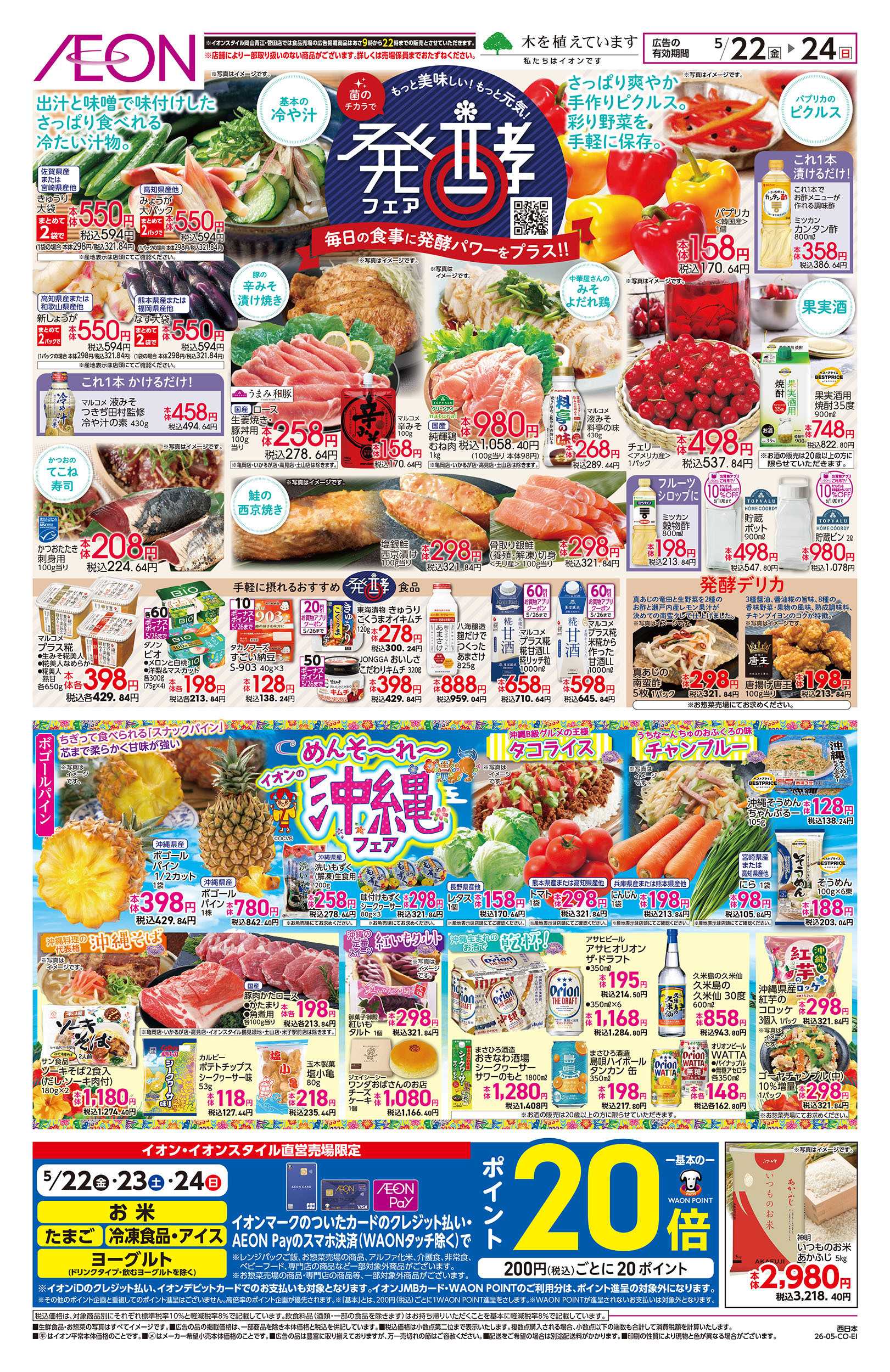イオンスタイル 第13週　5/22号　沖縄フェア