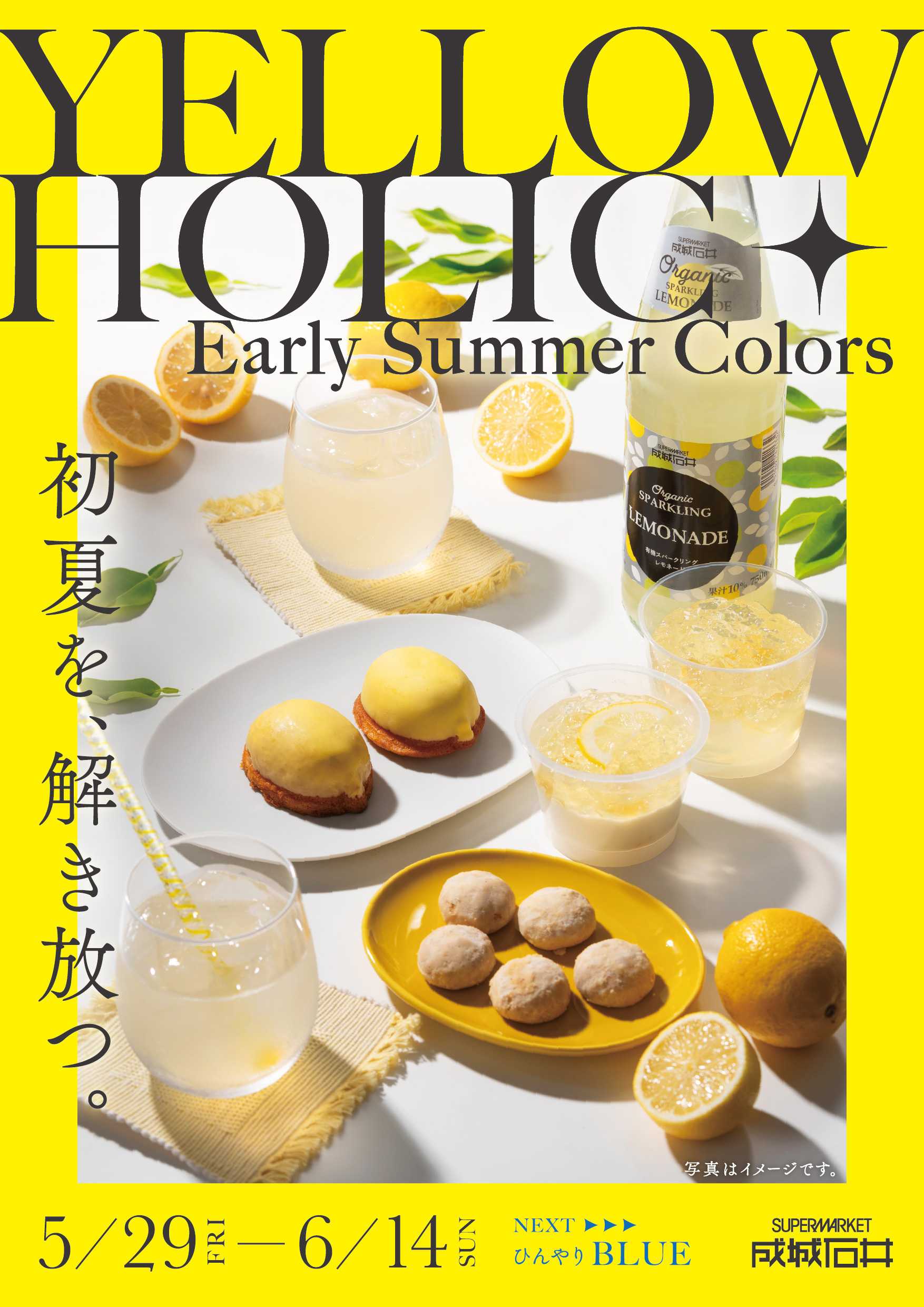 成城石井 初夏を彩る「Early Summer Colors - YELLOW HOLIC -」スタート！