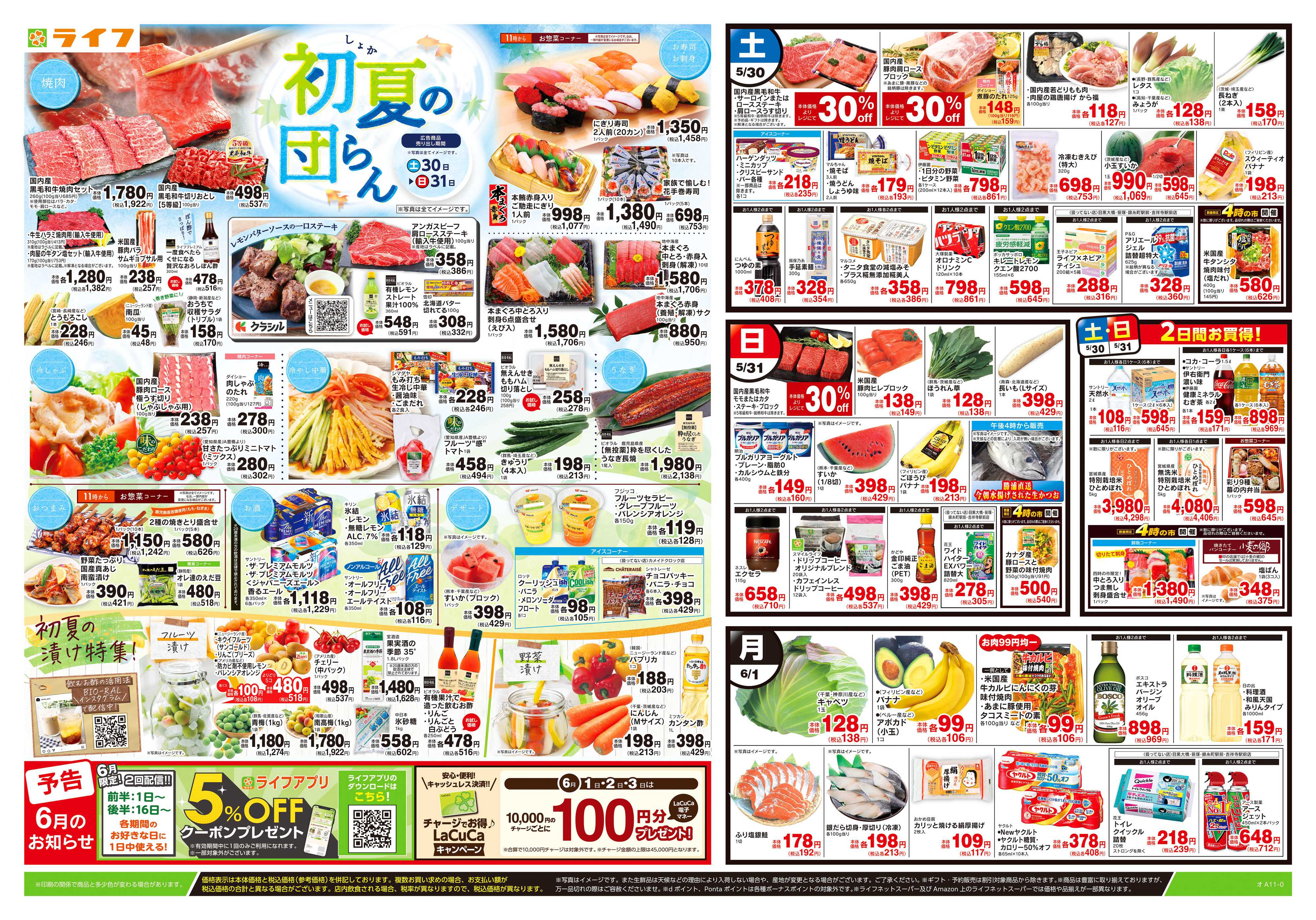 ライフ 5/30号　初夏の団らん