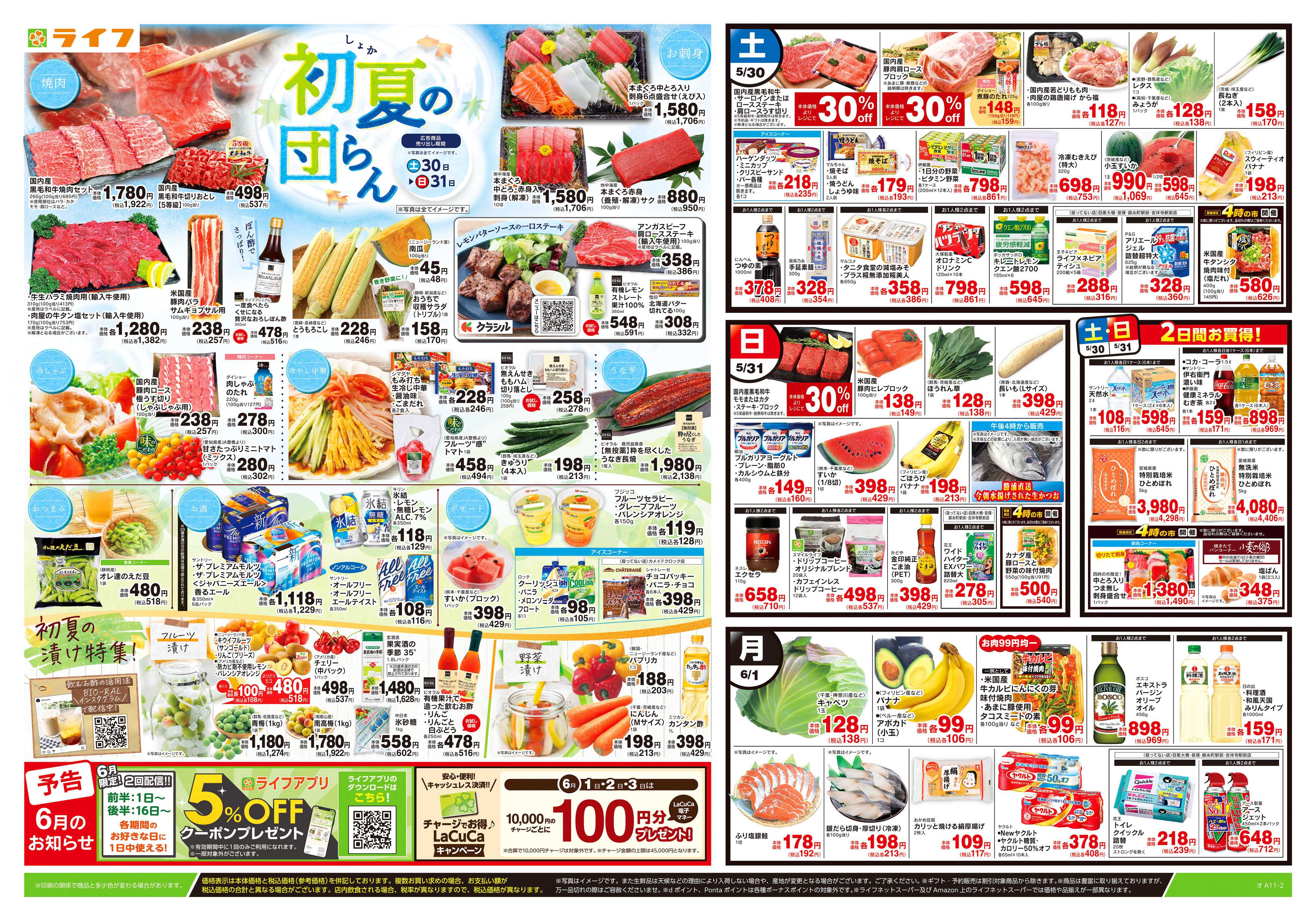 ライフ 5/30号　初夏の団らん