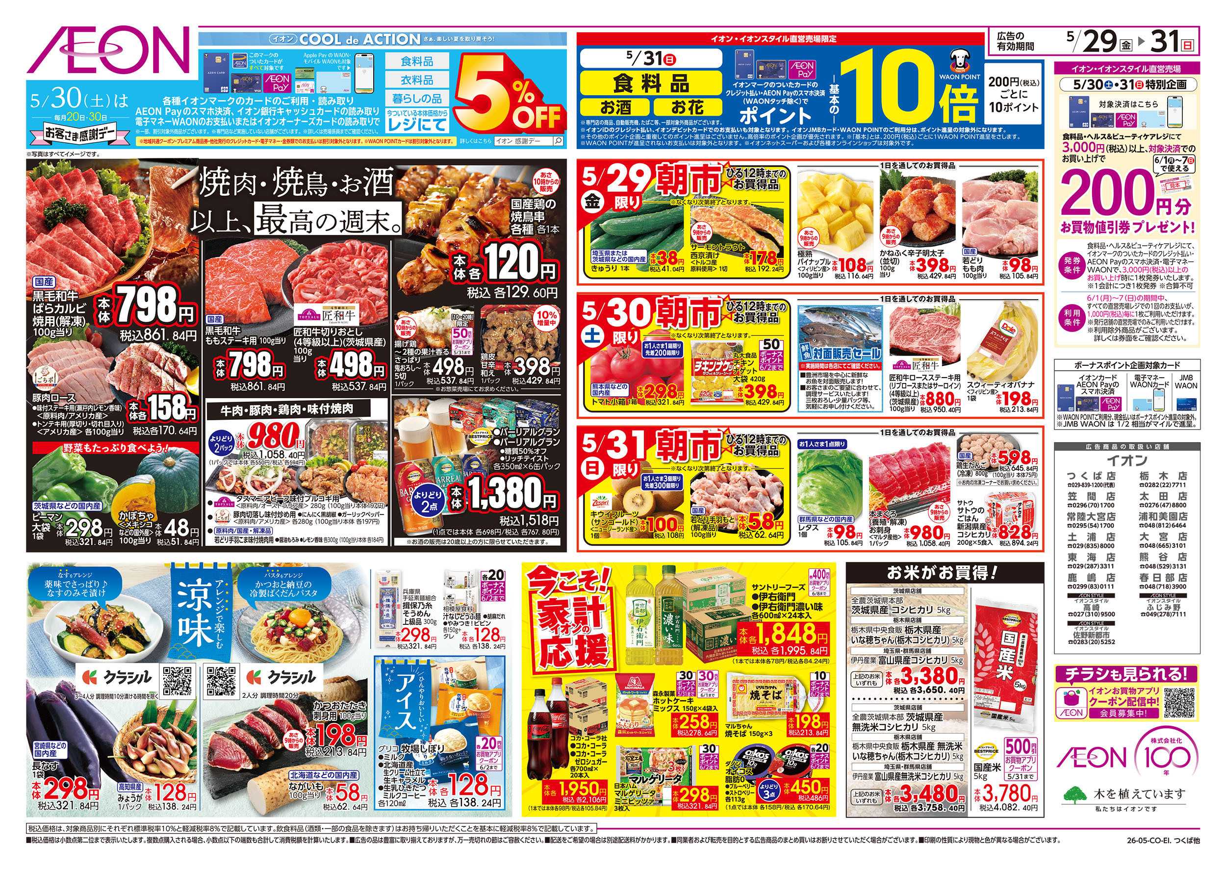 イオンスタイル 5/29号　最高の週末：表面