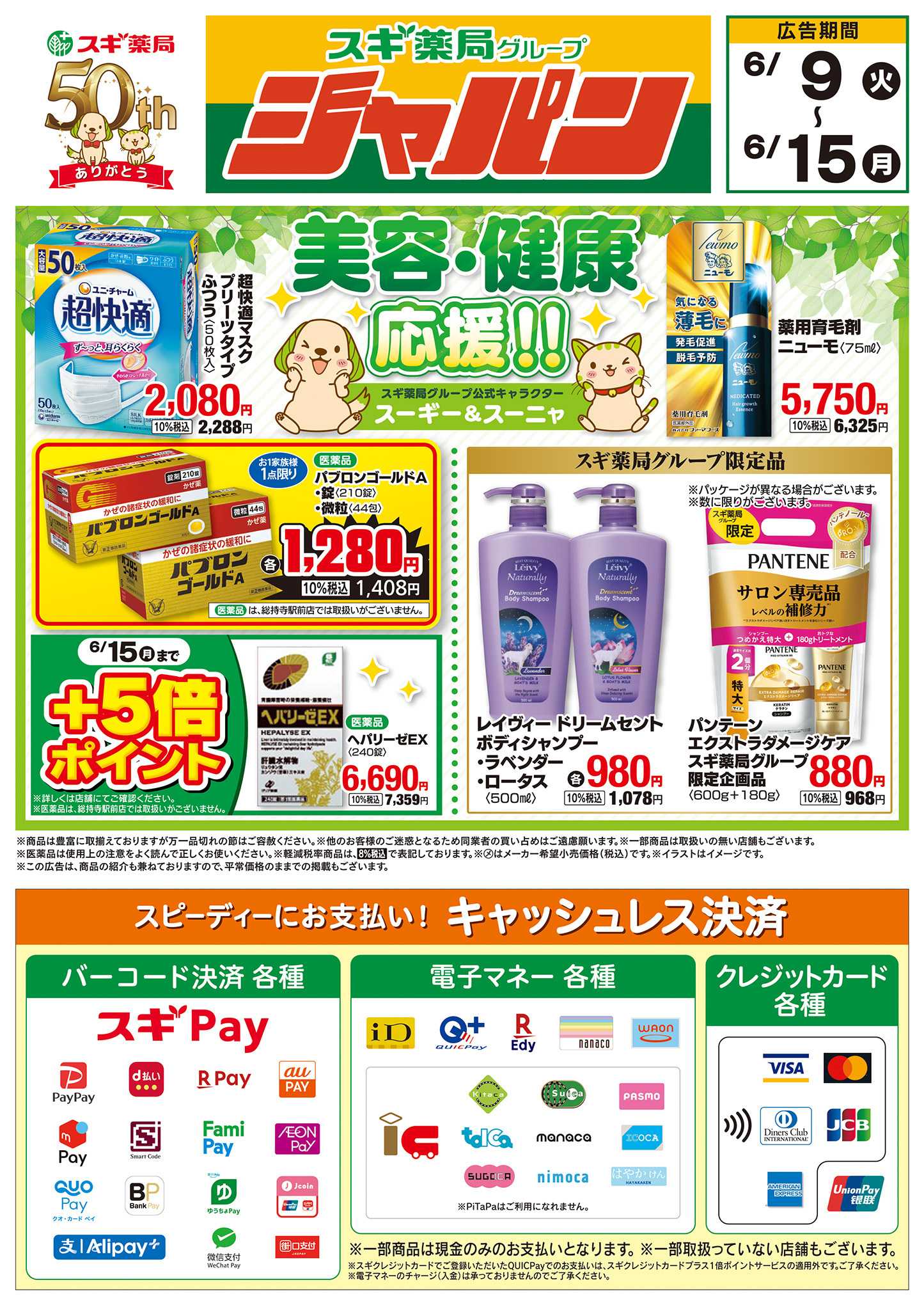 ジャパン チラシのご案内